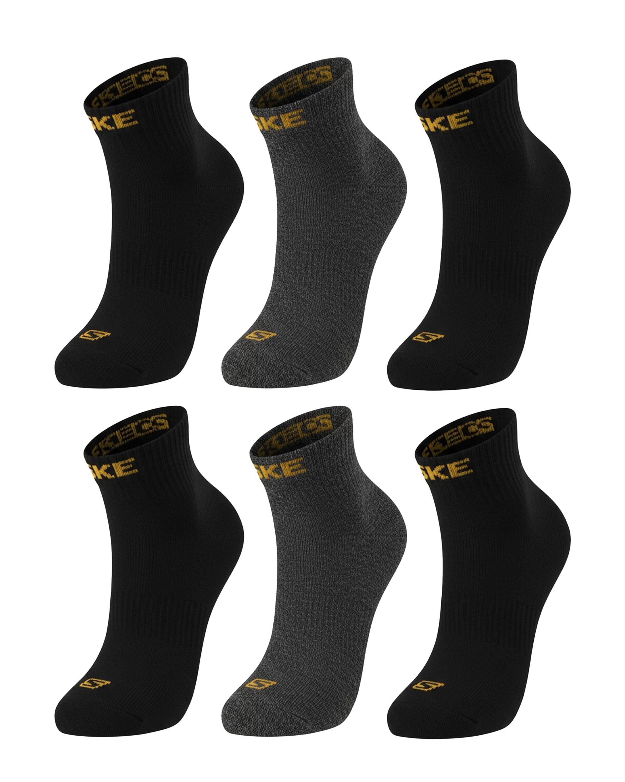 Men’s 6 Pairs Ankle Socks, Men's Socks, Chase Value, Chase Value