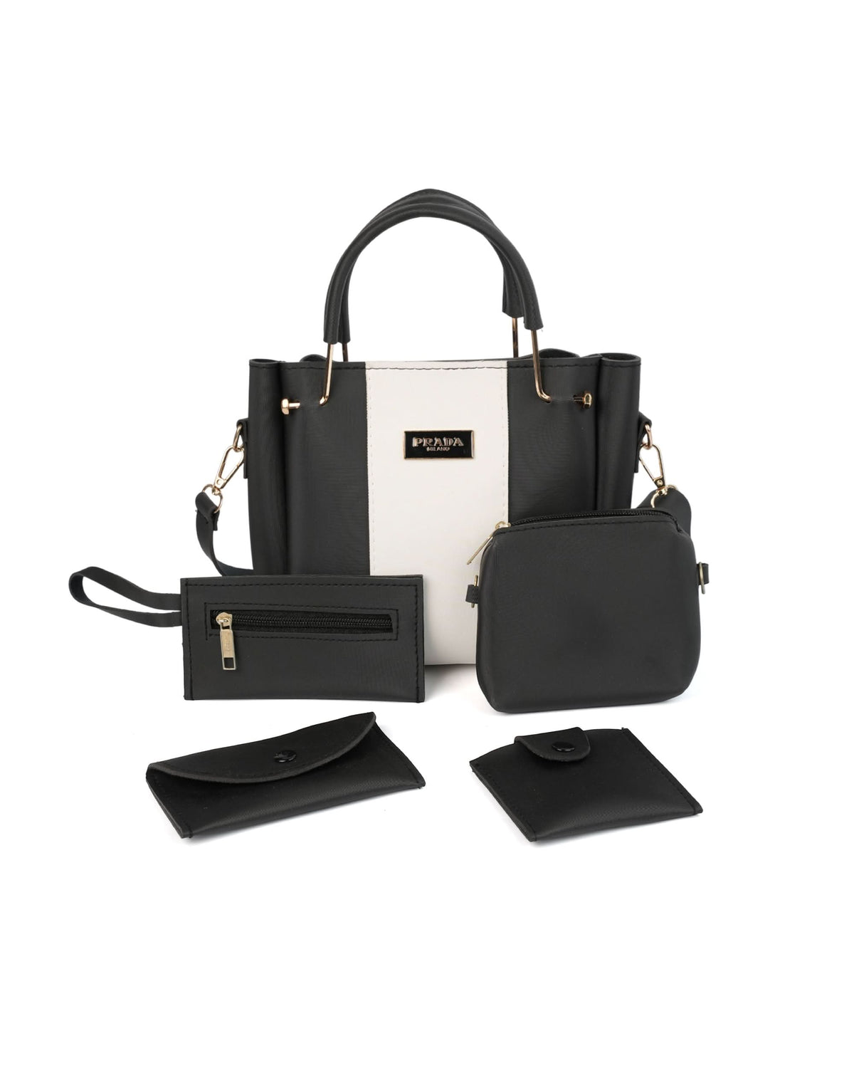 Women's Handbag 5-Pcs, Women Bags, Chase Value, Chase Value