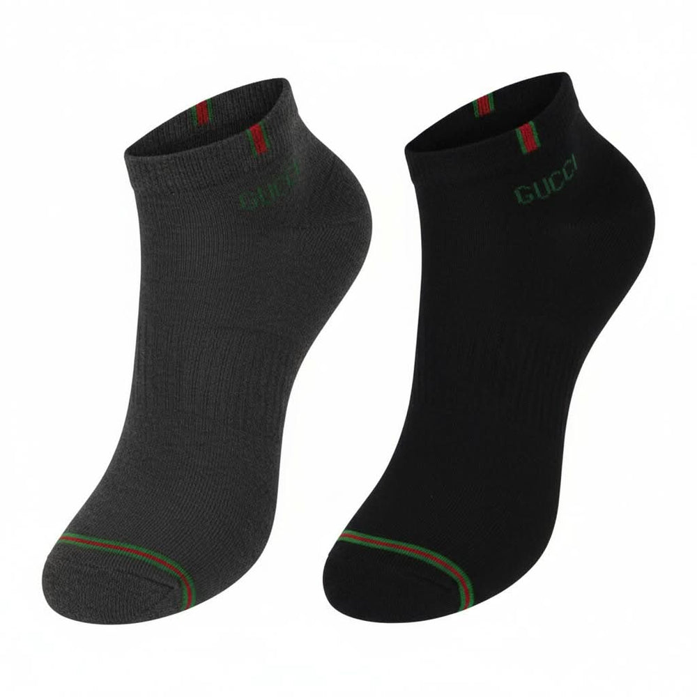 Men’s 2 Pairs Ankle Socks, Men's Socks, Chase Value, Chase Value