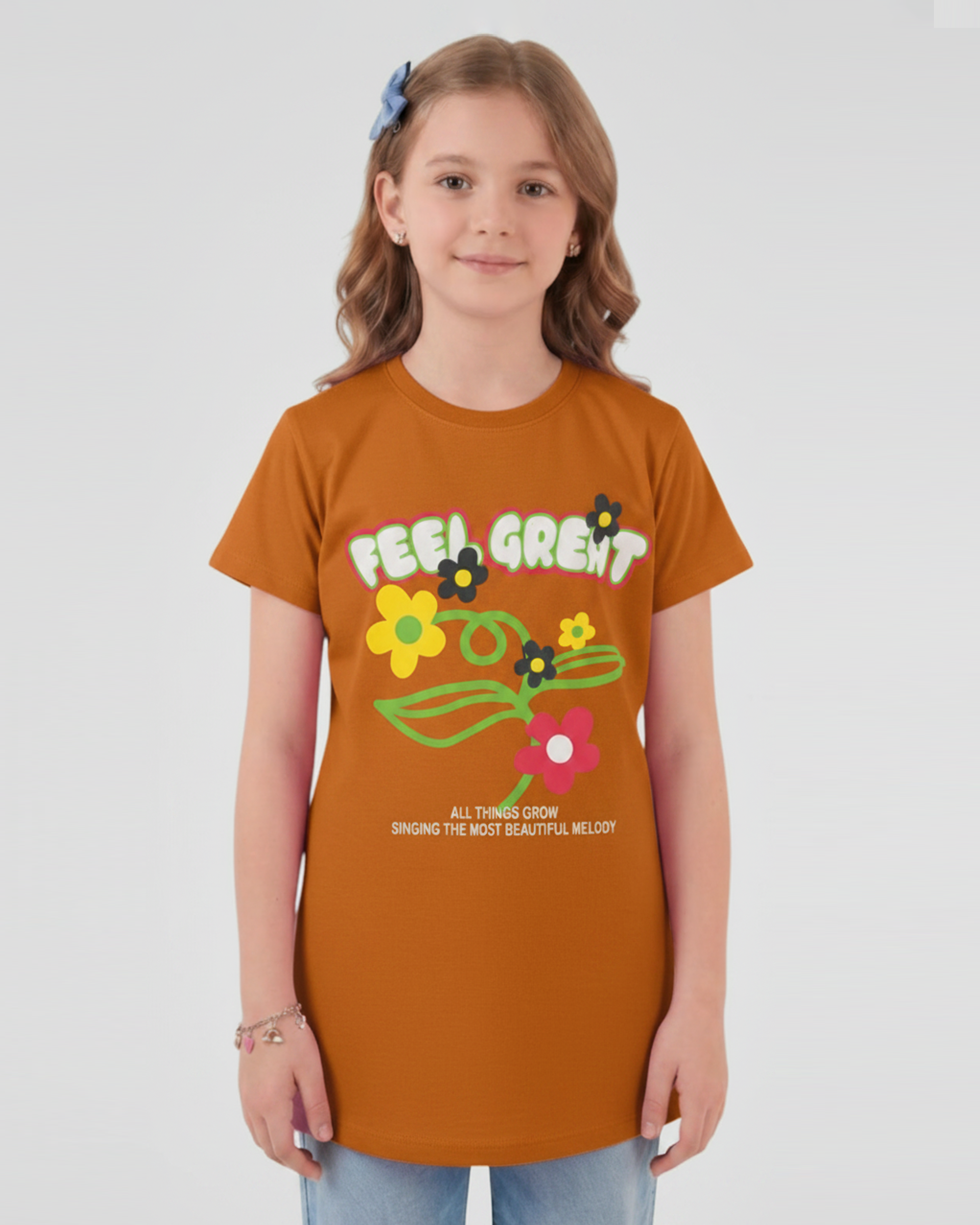Valuables Girls' Half Sleeves T-Shirt, Girls T-Shirts, Valuables, Chase Value