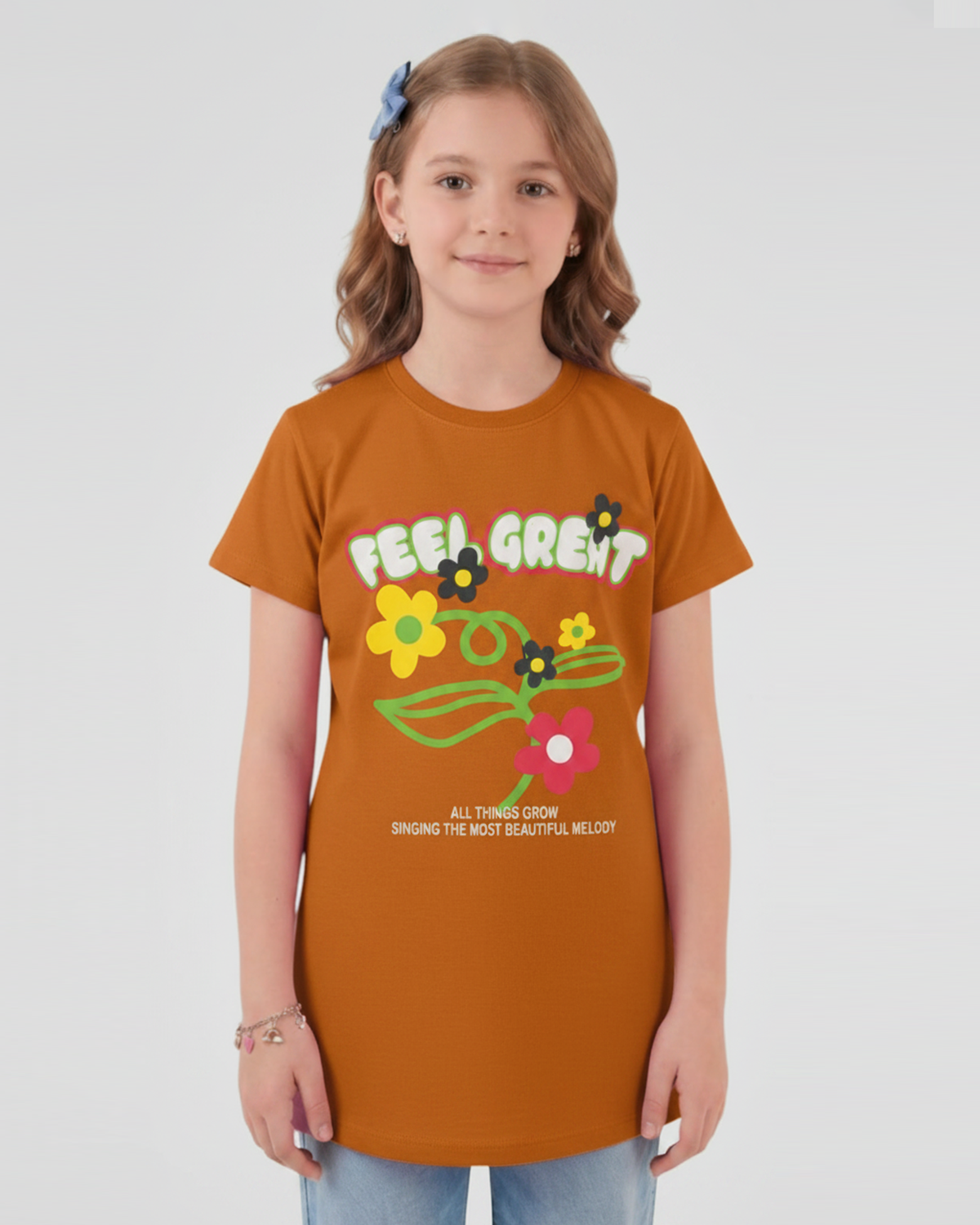 Valuables Girls' Half Sleeves T-Shirt, Girls T-Shirts, Valuables, Chase Value