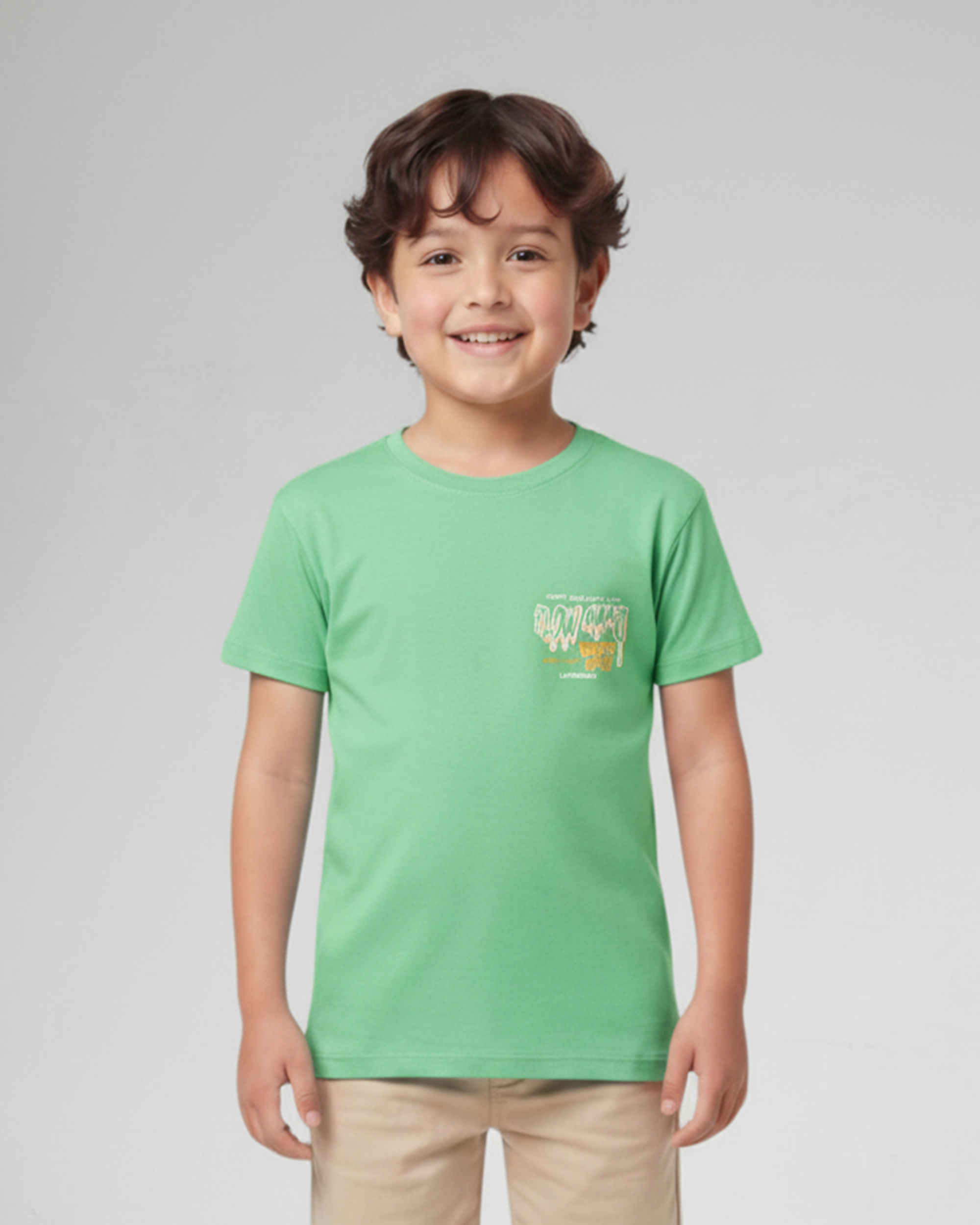 Valuables Boys' Half Sleeves T-Shirt