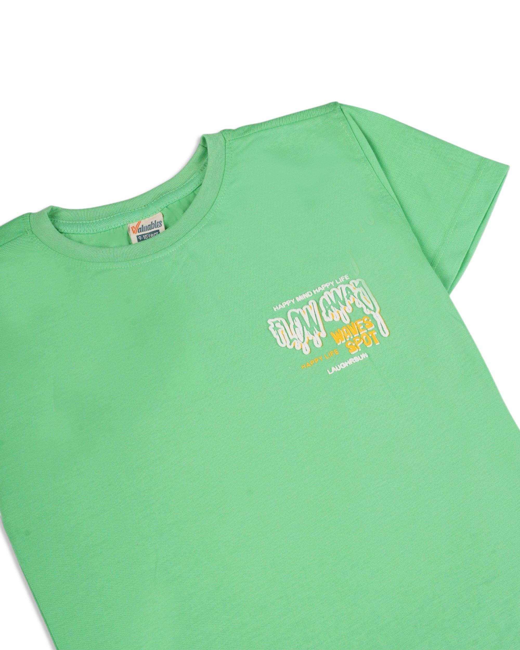 Valuables Boys' Half Sleeves T-Shirt