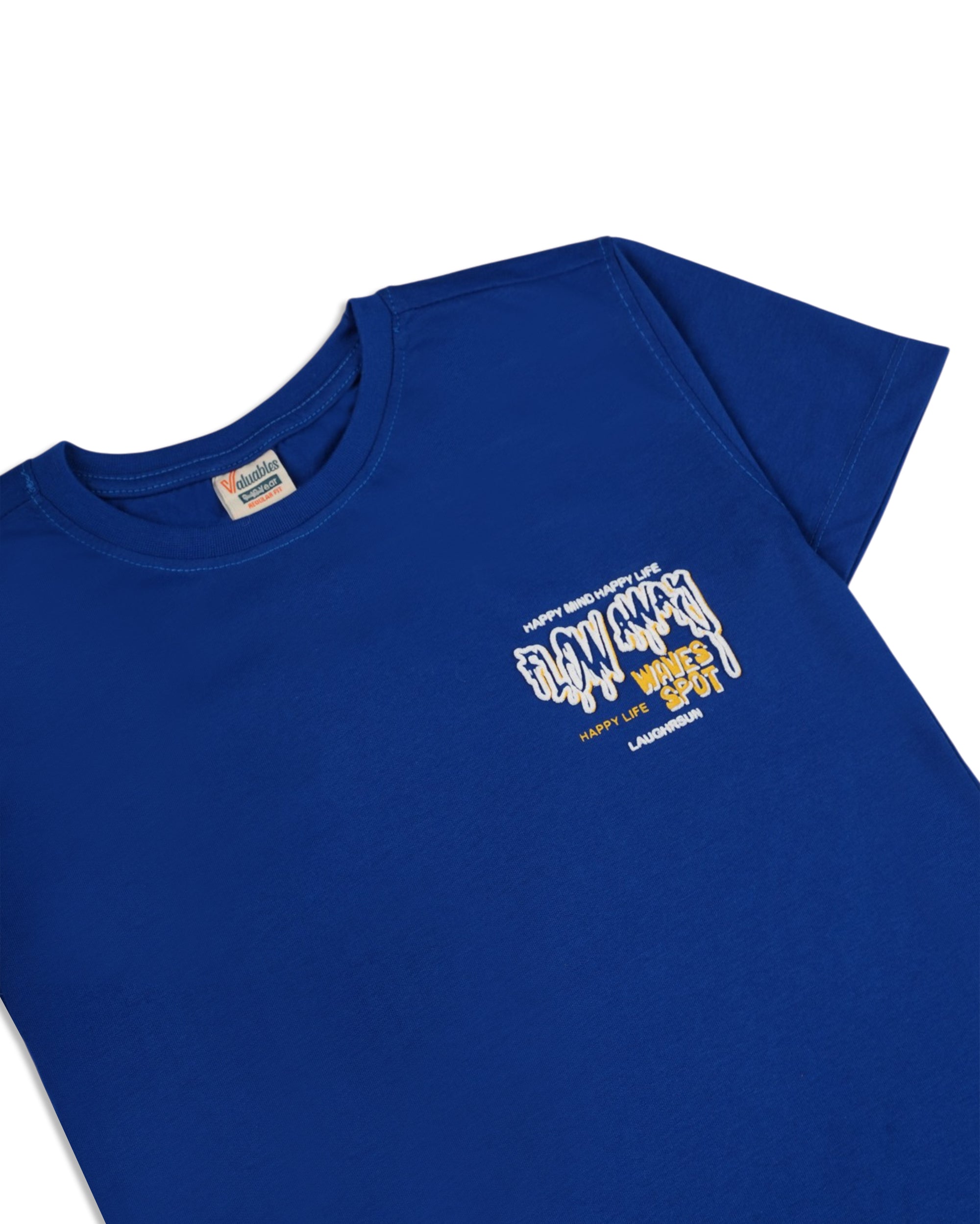 Valuables Boys' Half Sleeves T-Shirt