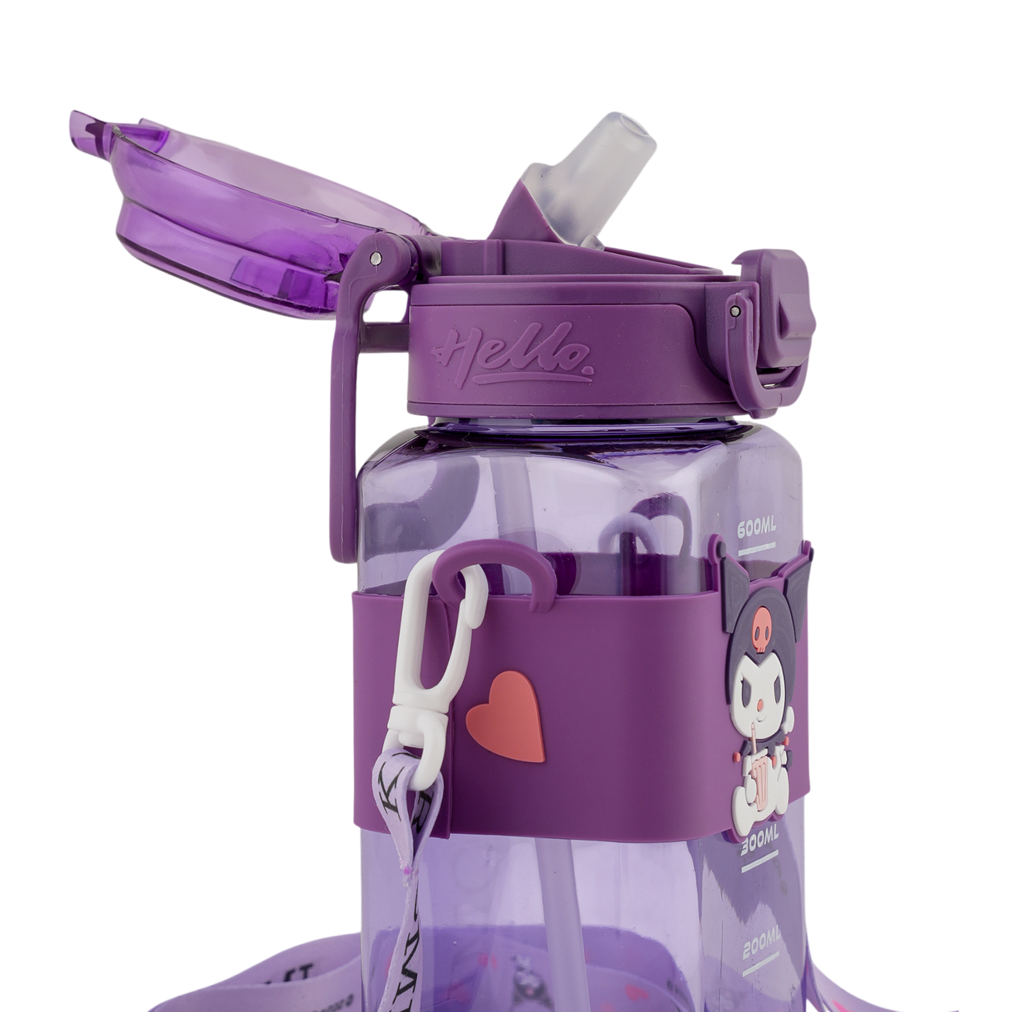 Kids Water Bottle – 600ml Lightweight Bottle with Easy Flip Lid, Water Bottle, Chase Value, Chase Value