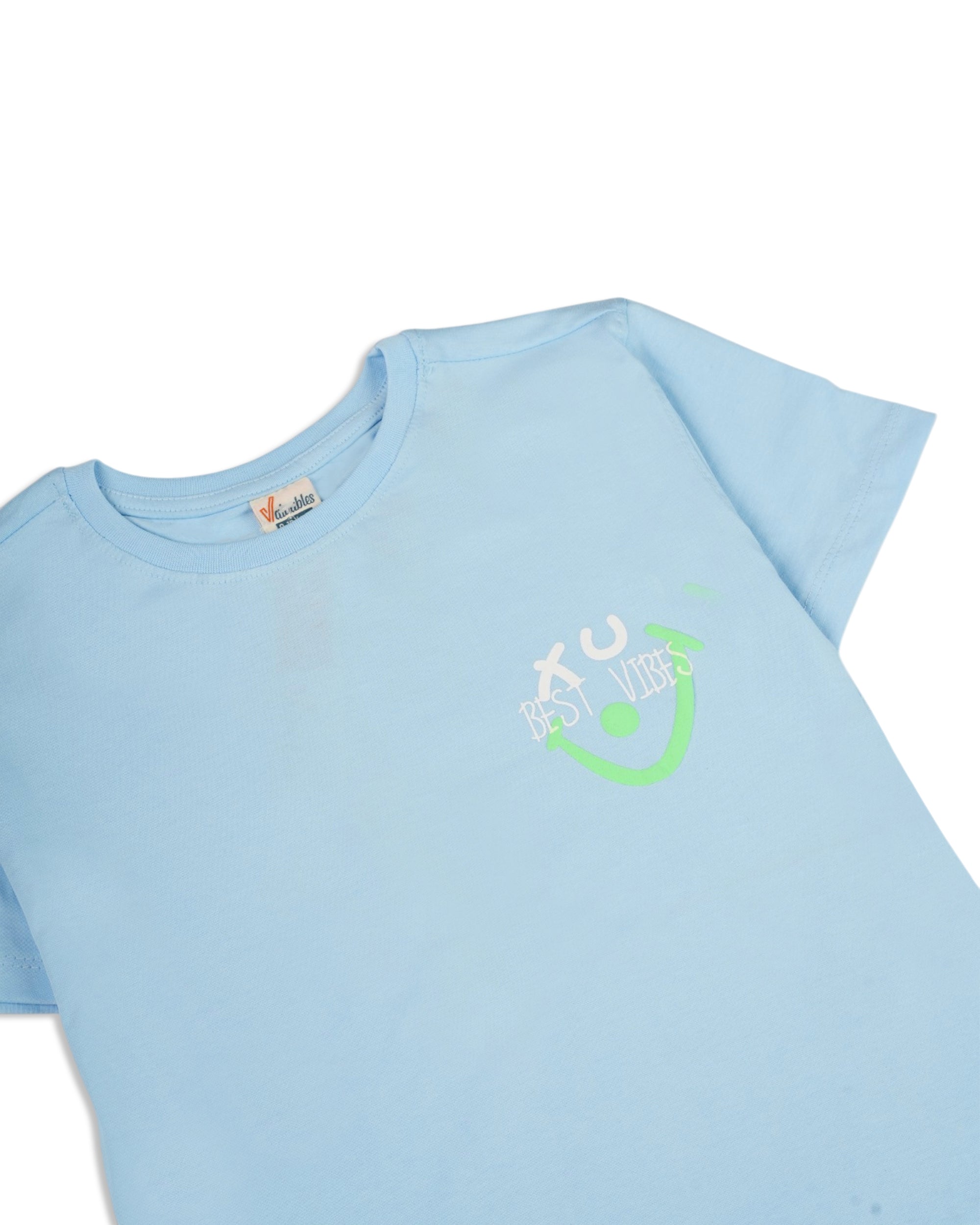 Valuables Boys' Half Sleeves T-Shirt