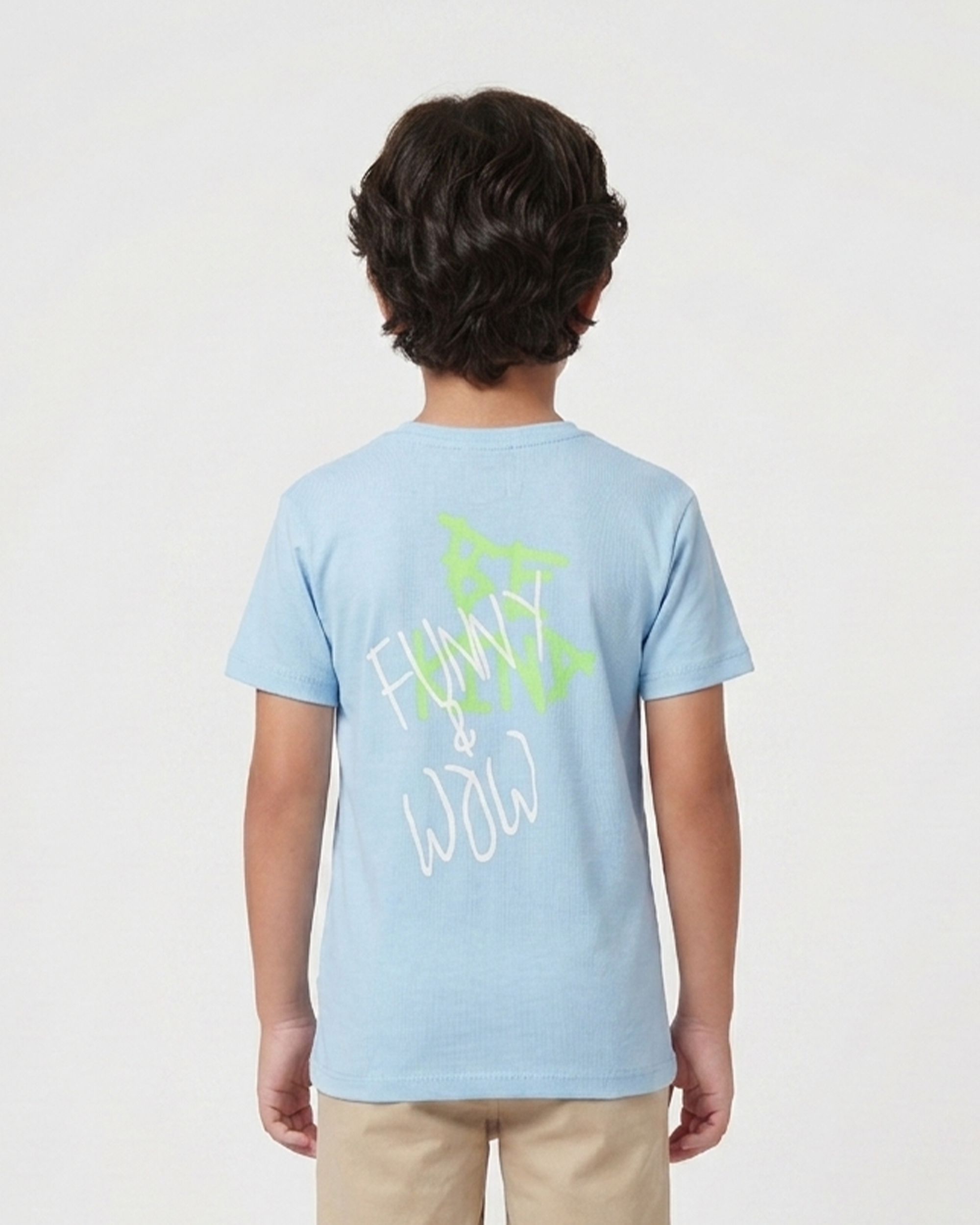Valuables Boys' Half Sleeves T-Shirt
