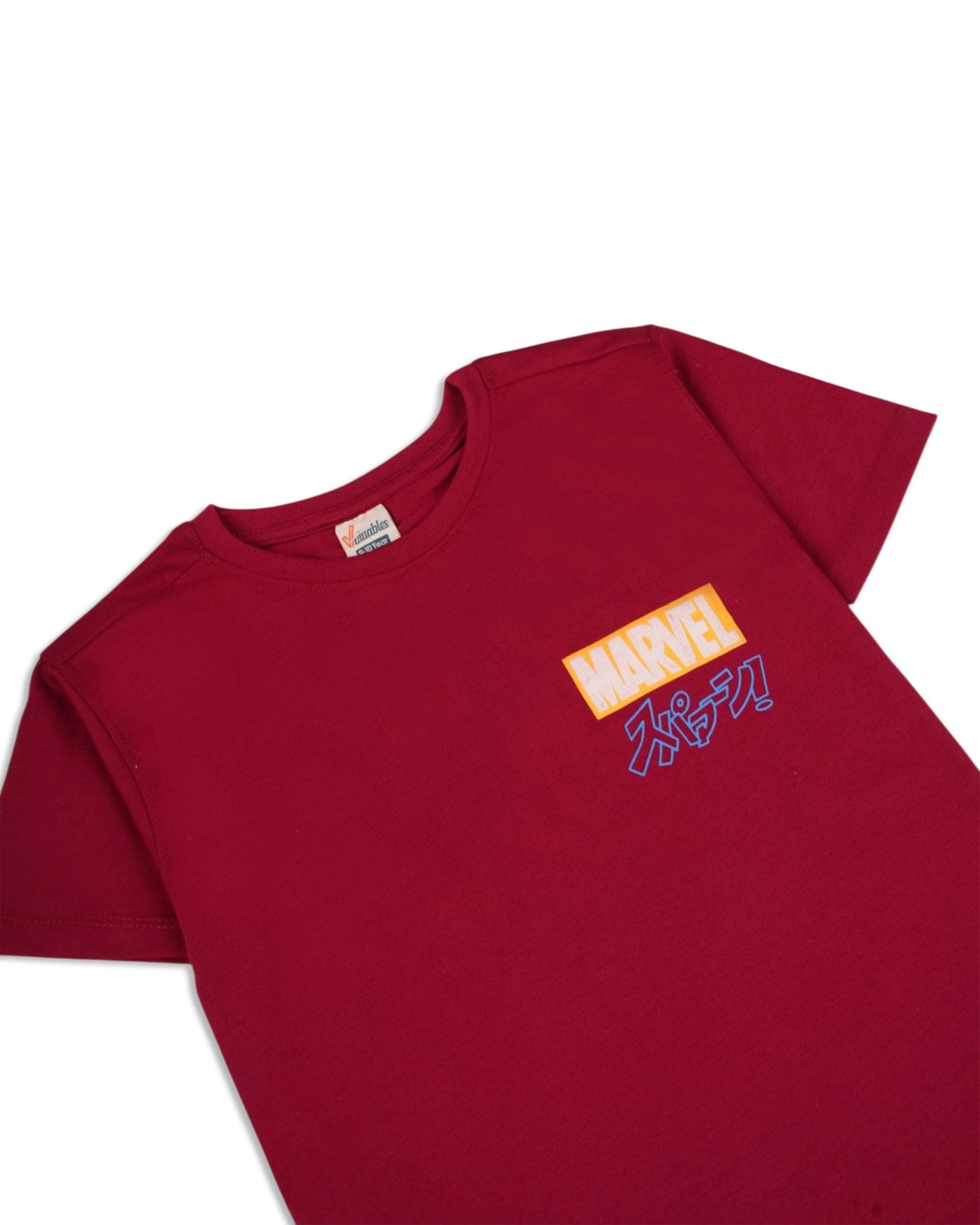 Valuables Boys' Half Sleeves T-Shirt