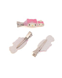 Hair Clip – 3 Pcs Set, Girls Hair Accessories, Chase Value, Chase Value