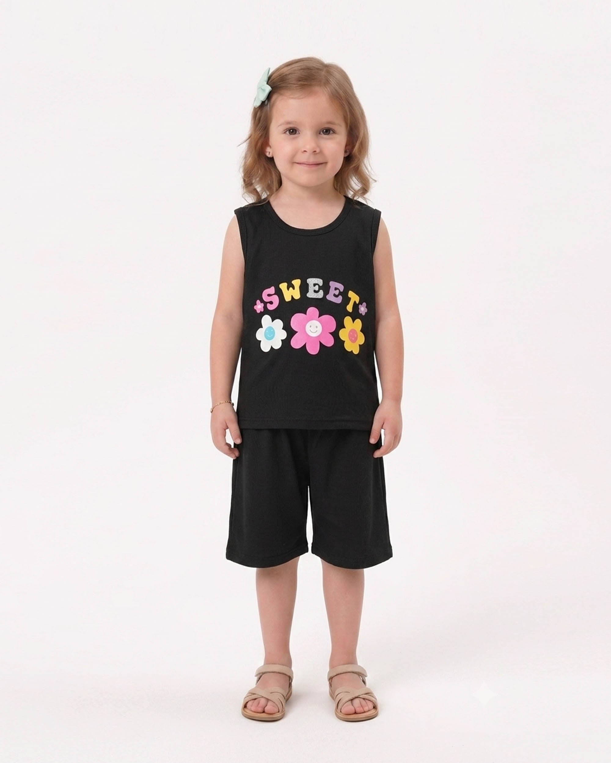 Valuables Girls' Sando Suit
