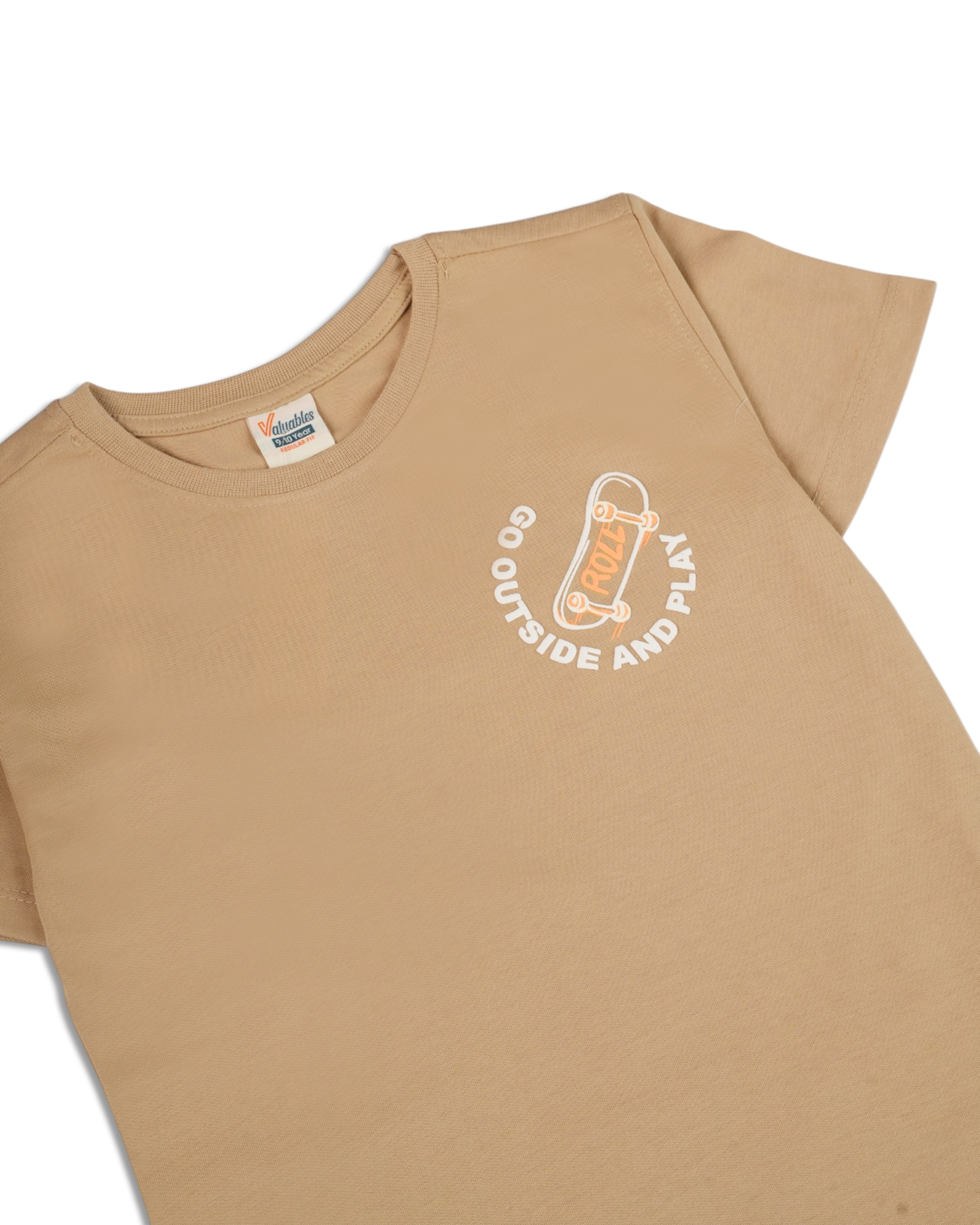 Valuables Boys' Half Sleeves T-Shirt