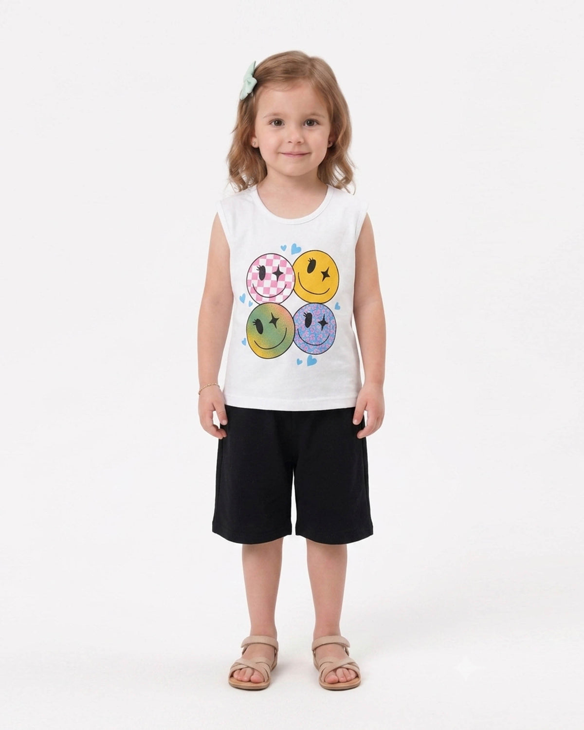 Valuables Girls' Sando Suit
