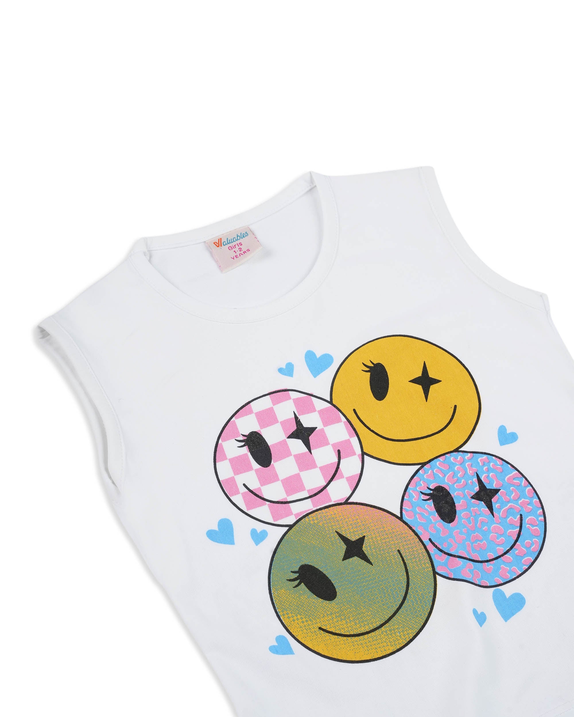 Valuables Girls' Sando Suit