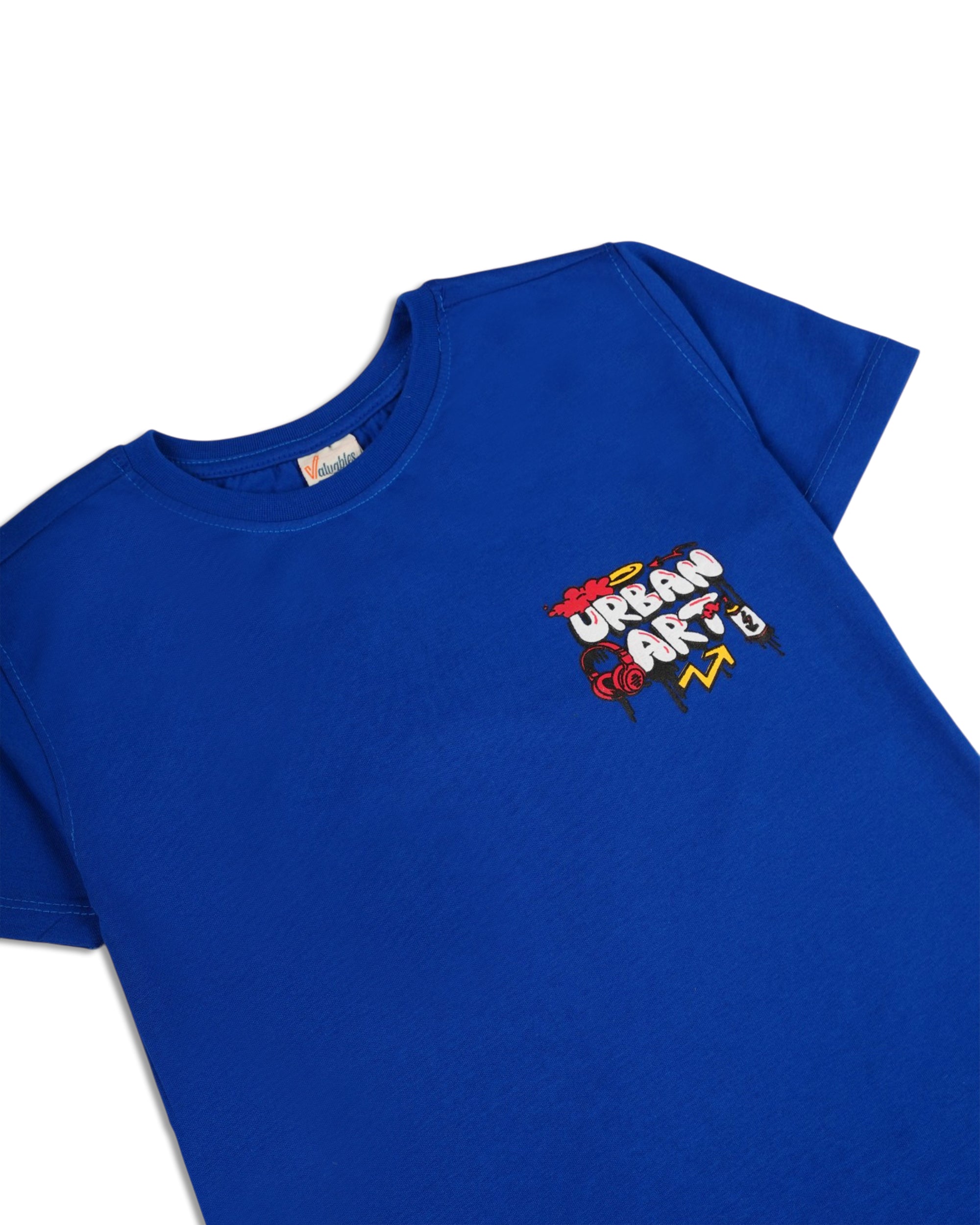 Valuables Boys' Half Sleeves T-Shirt