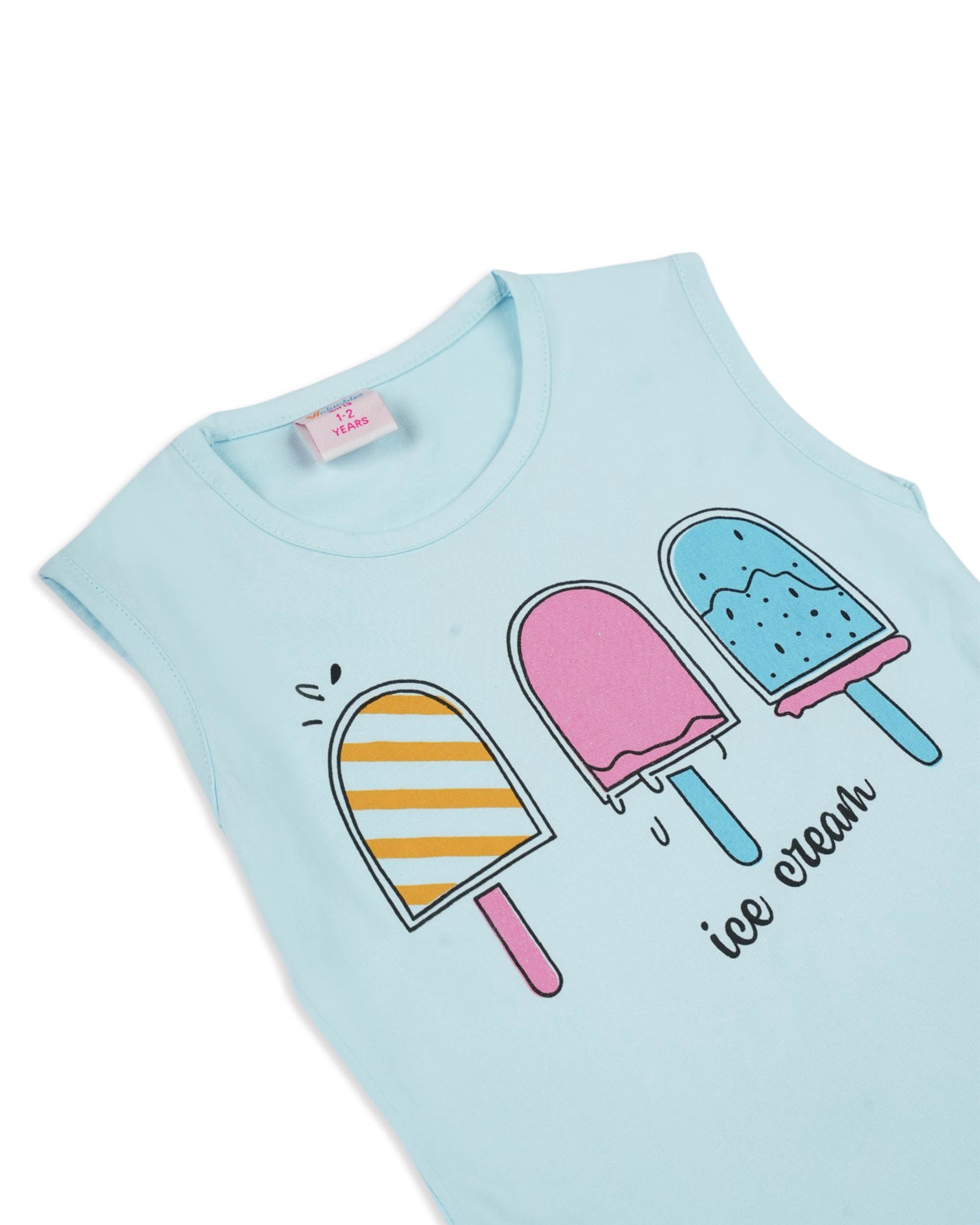 Valuables Girls' Sando Suit