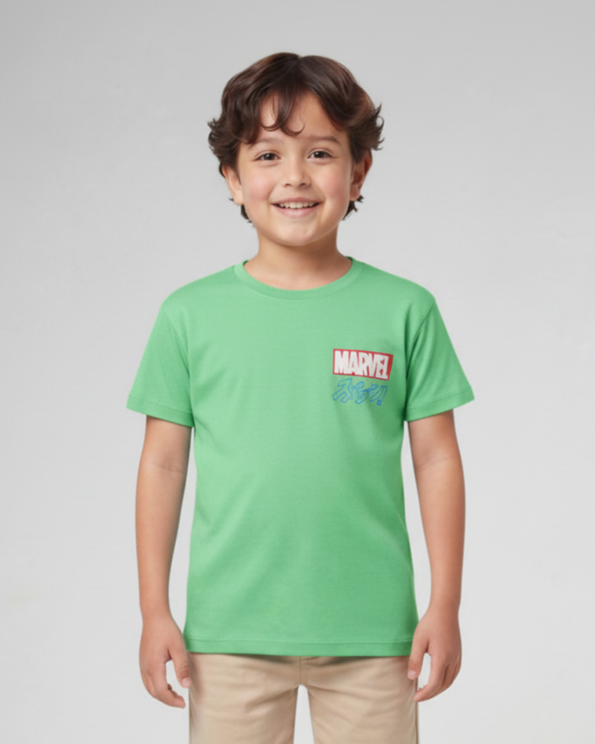 Valuables Boys' Half Sleeves T-Shirt