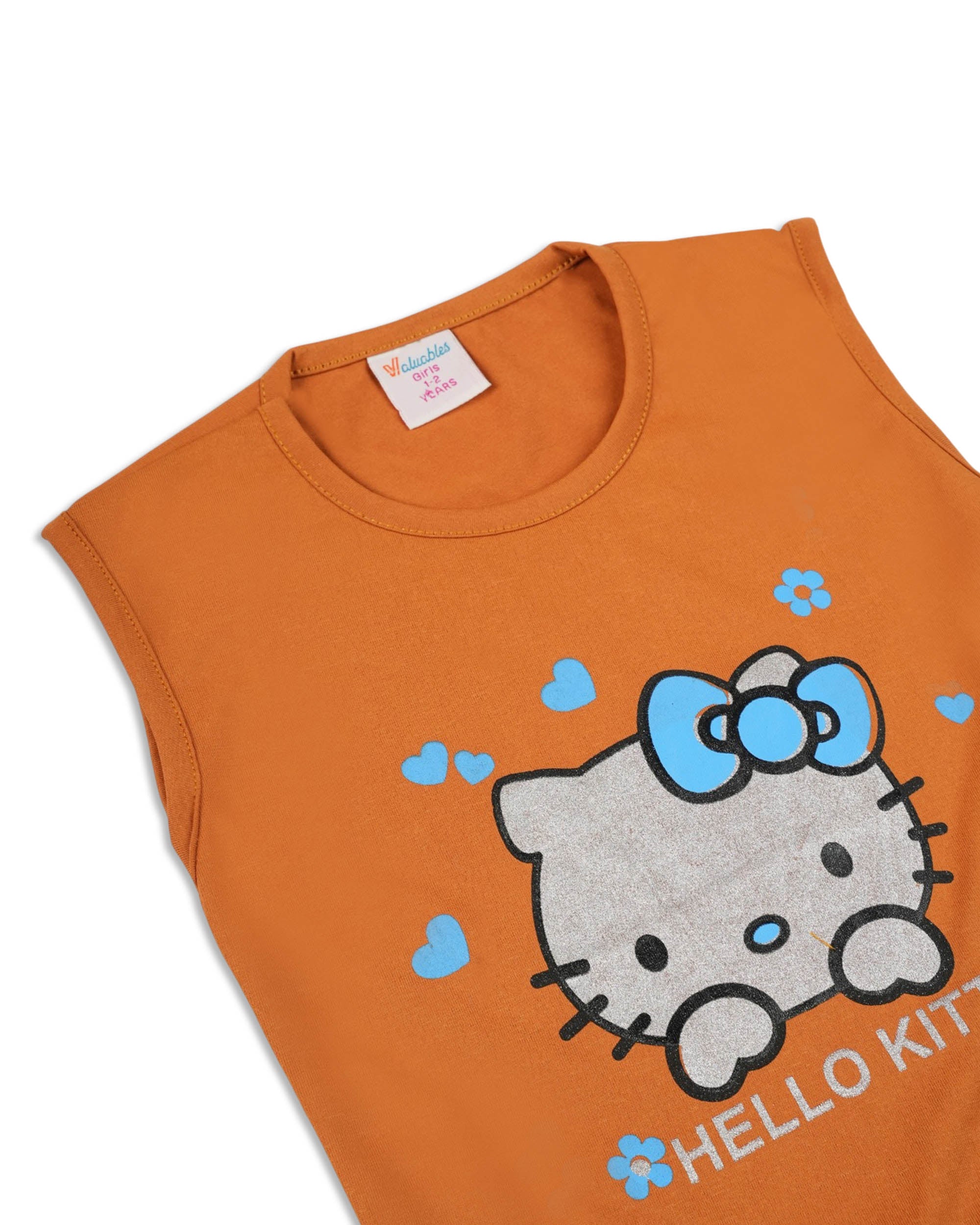 Valuables Girls' Sando Suit