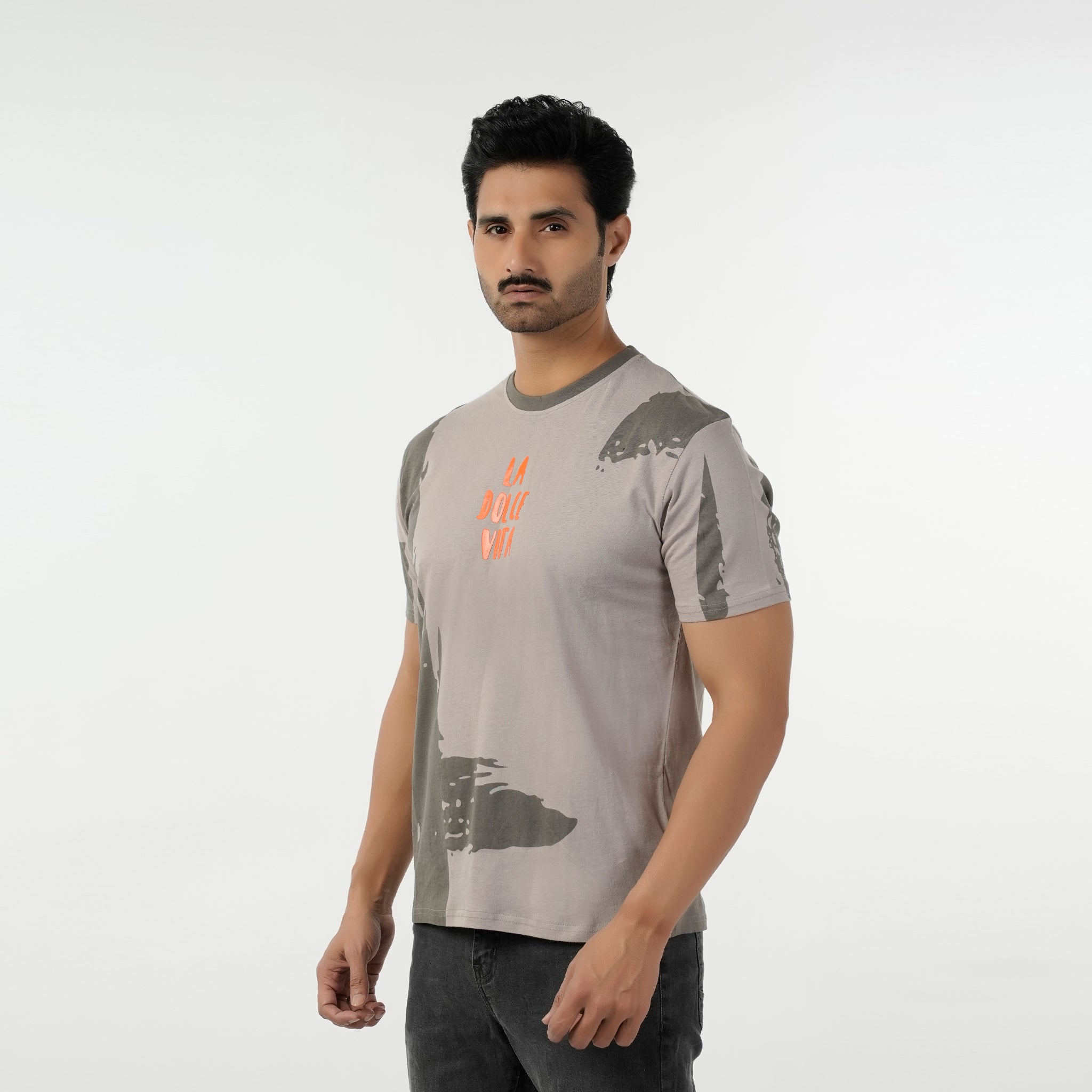 Eminent Men's Half Sleeves T-Shirt - Light Grey, Men's T-Shirts & Polos, Eminent, Chase Value