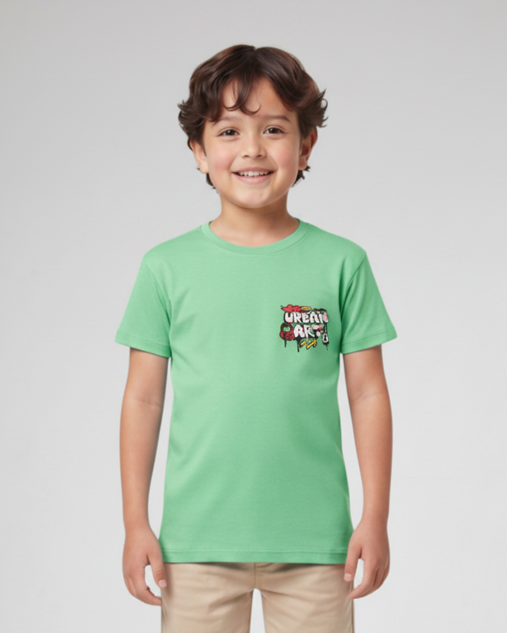 Valuables Boys' Half Sleeves T-Shirt