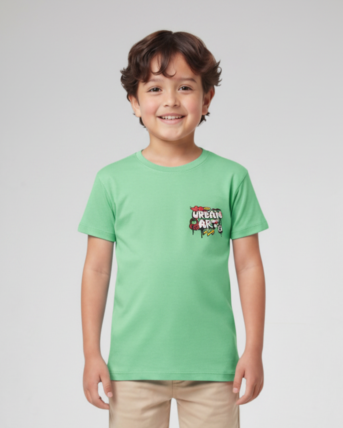 Valuables Boys' Half Sleeves T-Shirt