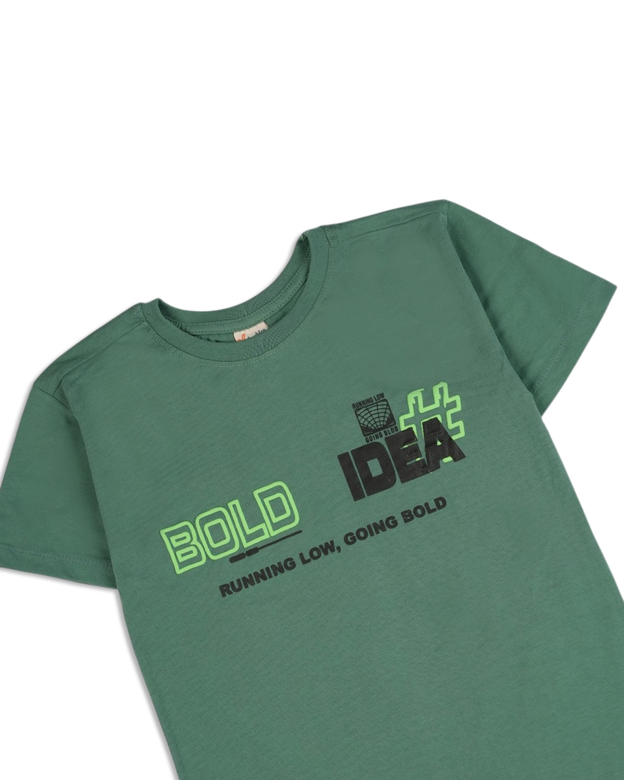 Valuables Boys' Half Sleeves T-Shirt