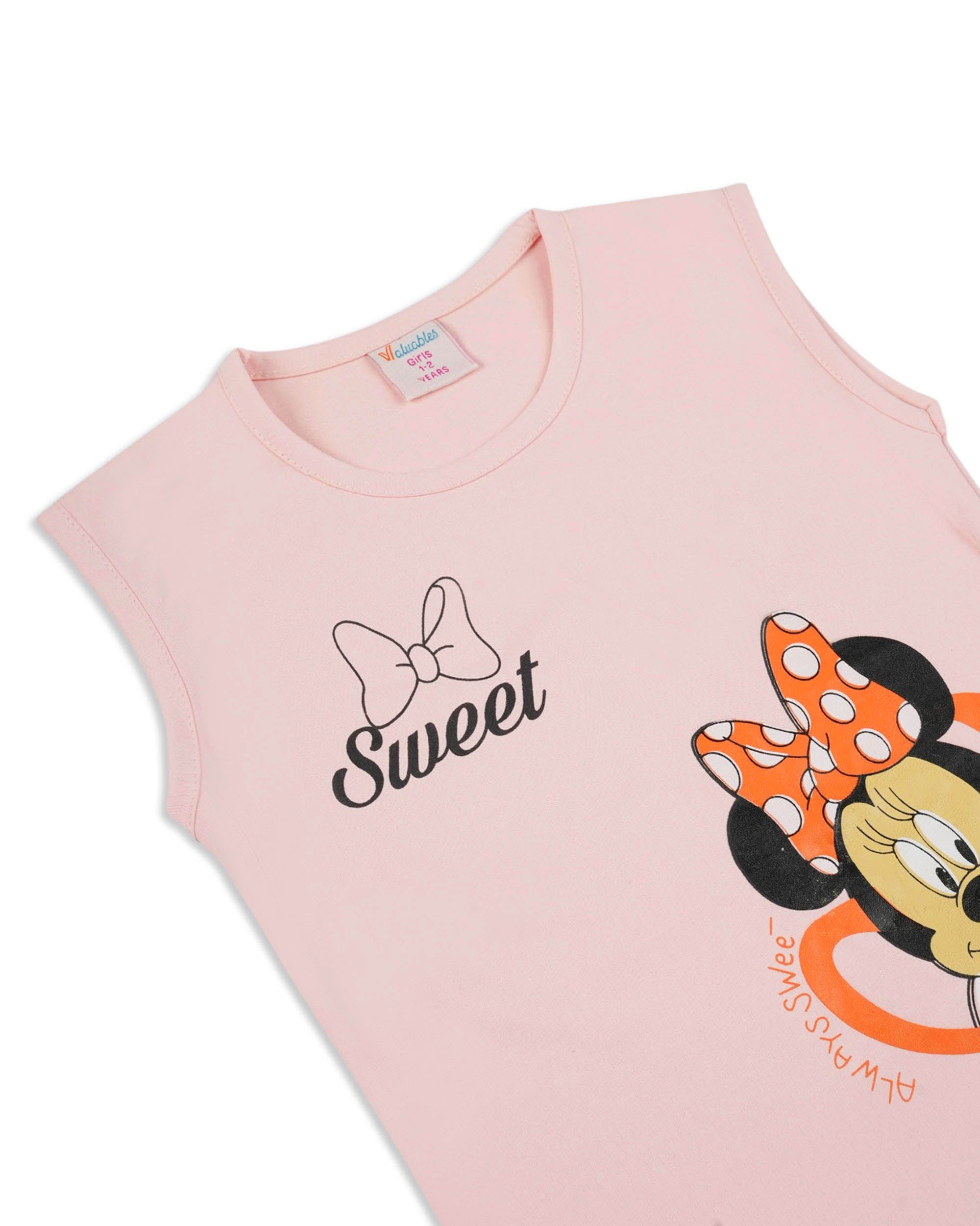 Valuables Girls' Sando Suit