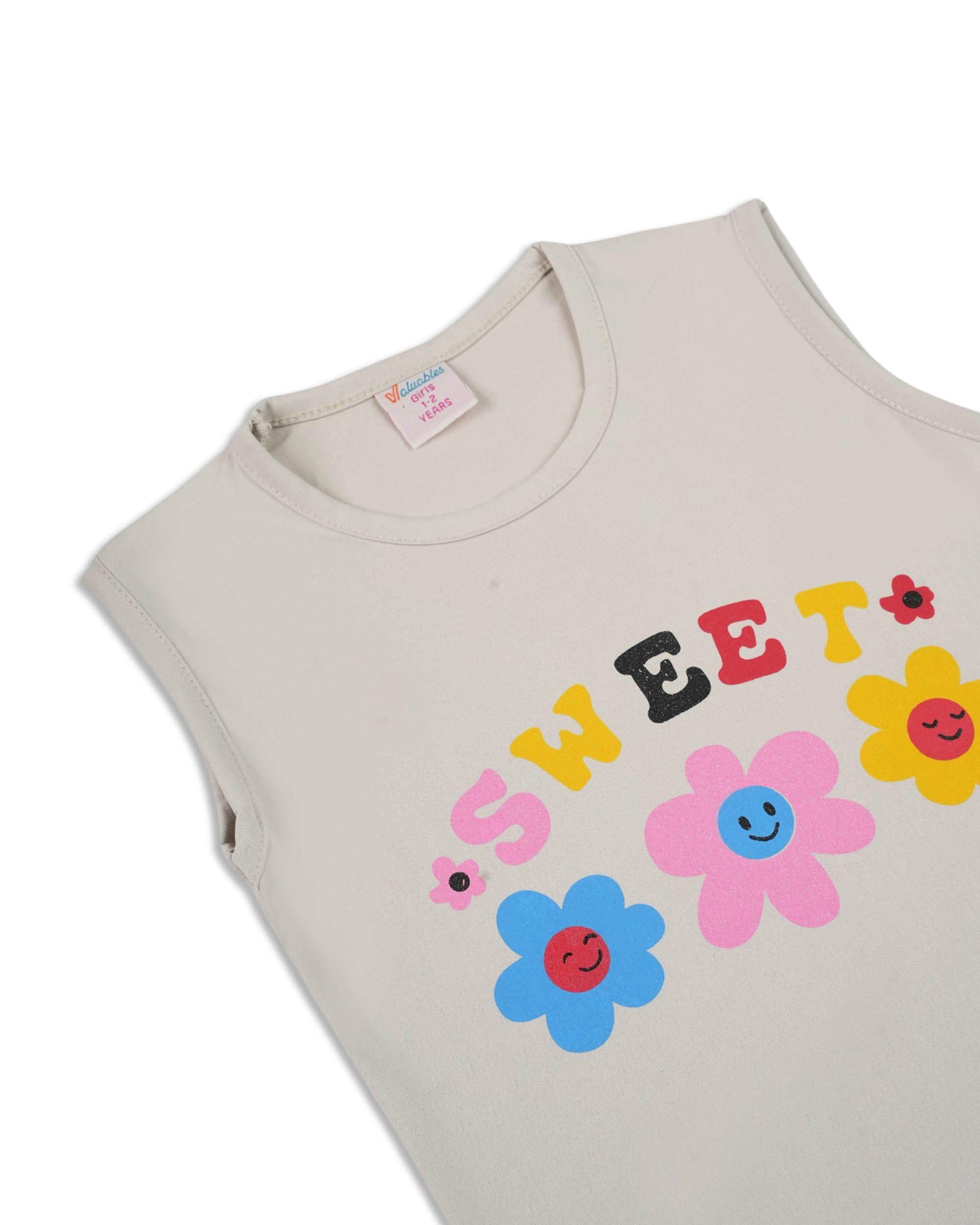 Valuables Girls' Sando Suit