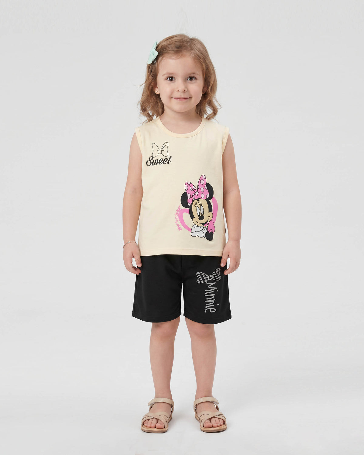 Valuables Girls' Sando Suit