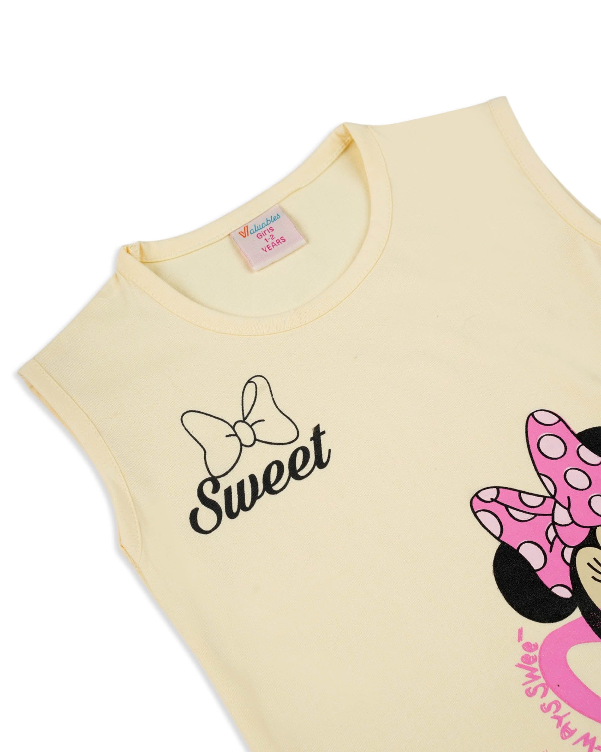 Valuables Girls' Sando Suit