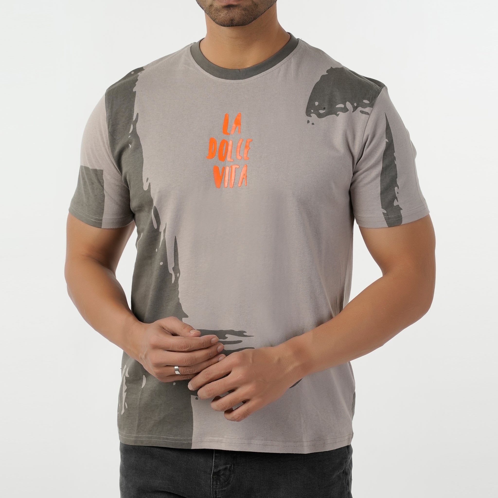 Eminent Men's Half Sleeves T-Shirt - Light Grey, Men's T-Shirts & Polos, Eminent, Chase Value