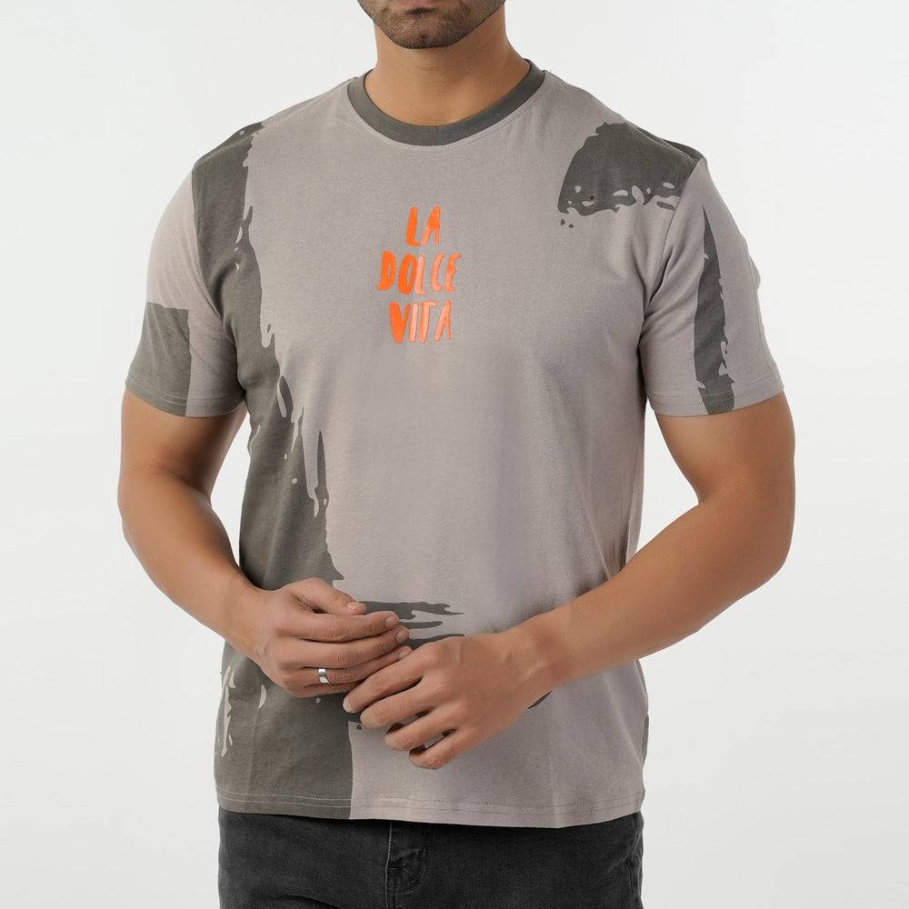 Eminent Men's Half Sleeves T-Shirt - Light Grey, Men's T-Shirts & Polos, Eminent, Chase Value