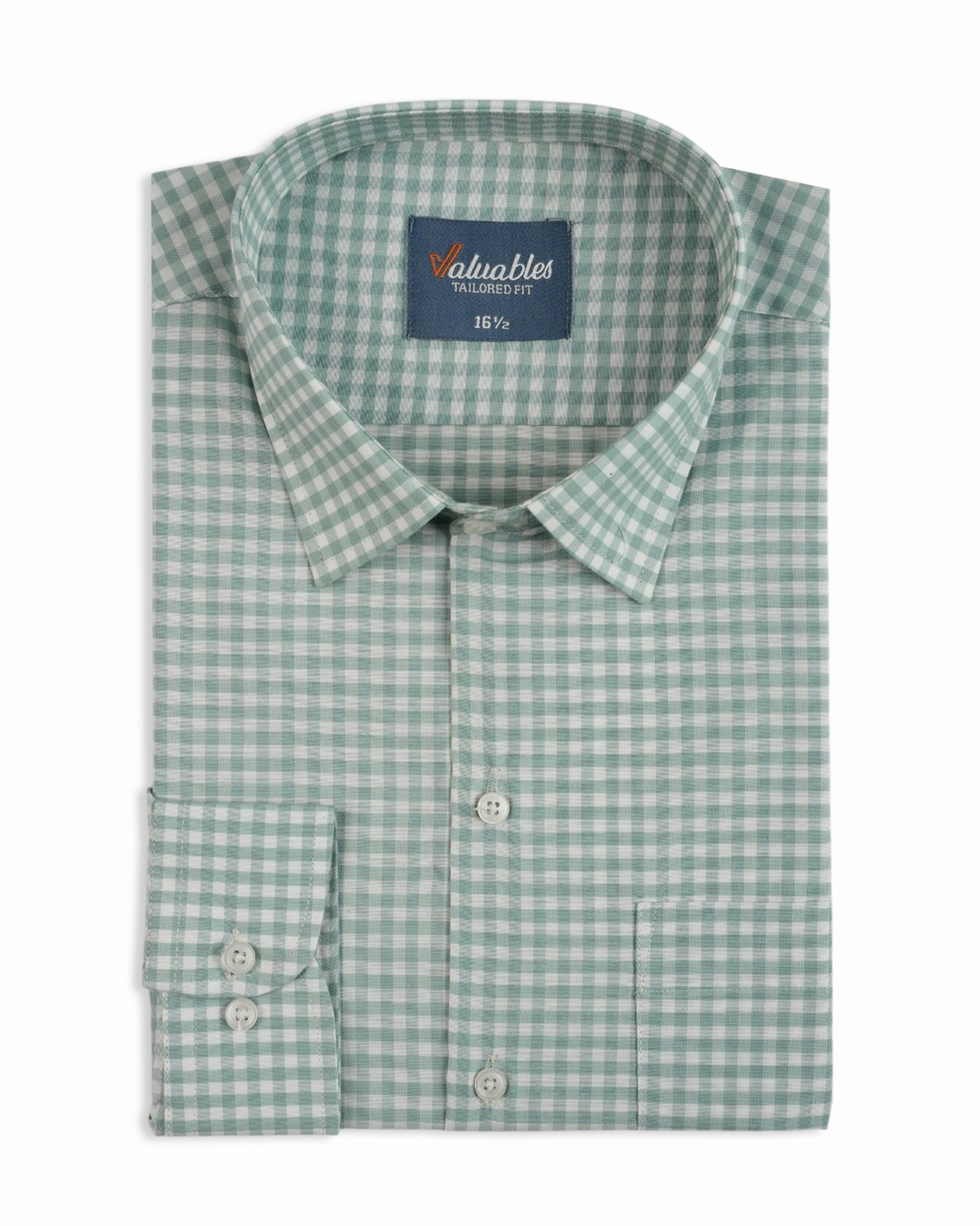 Valuables Men's Formal Check Shirt
