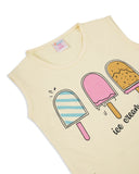 Valuables Girls' Sando Suit