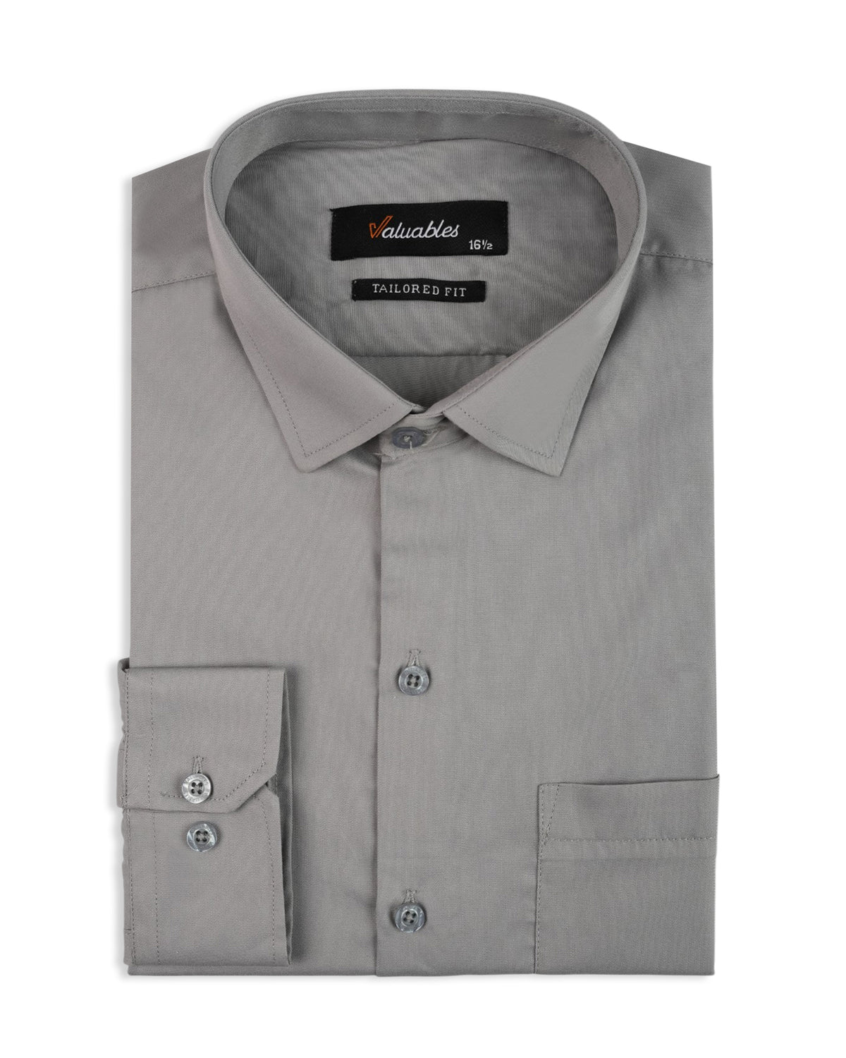 Valuables Men's Plain Formal Shirt