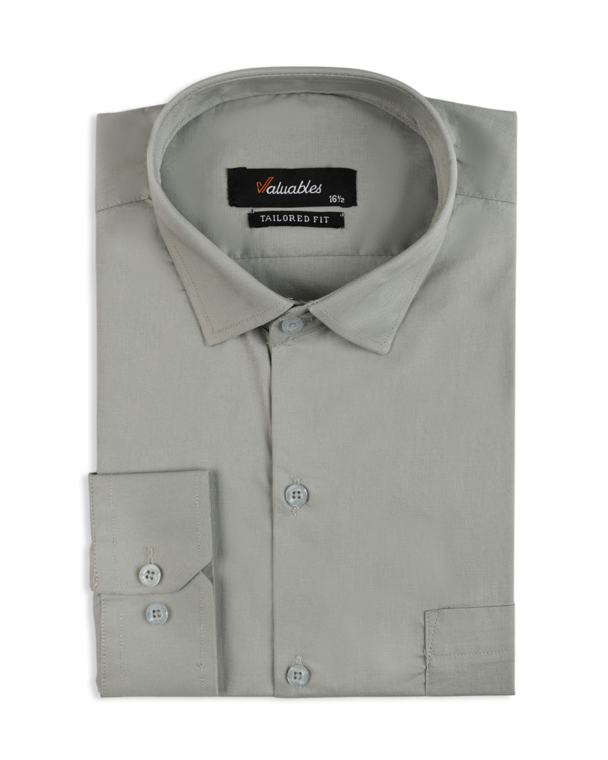 Valuables Men's Plain Formal Shirt