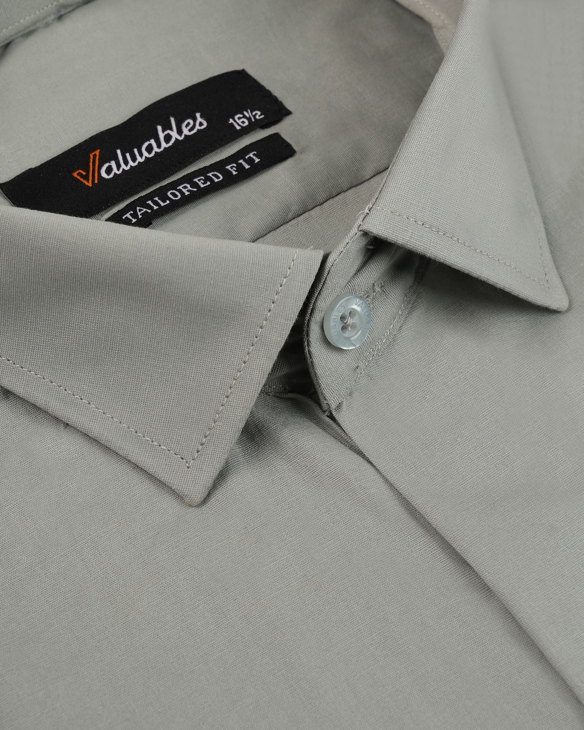Valuables Men's Plain Formal Shirt