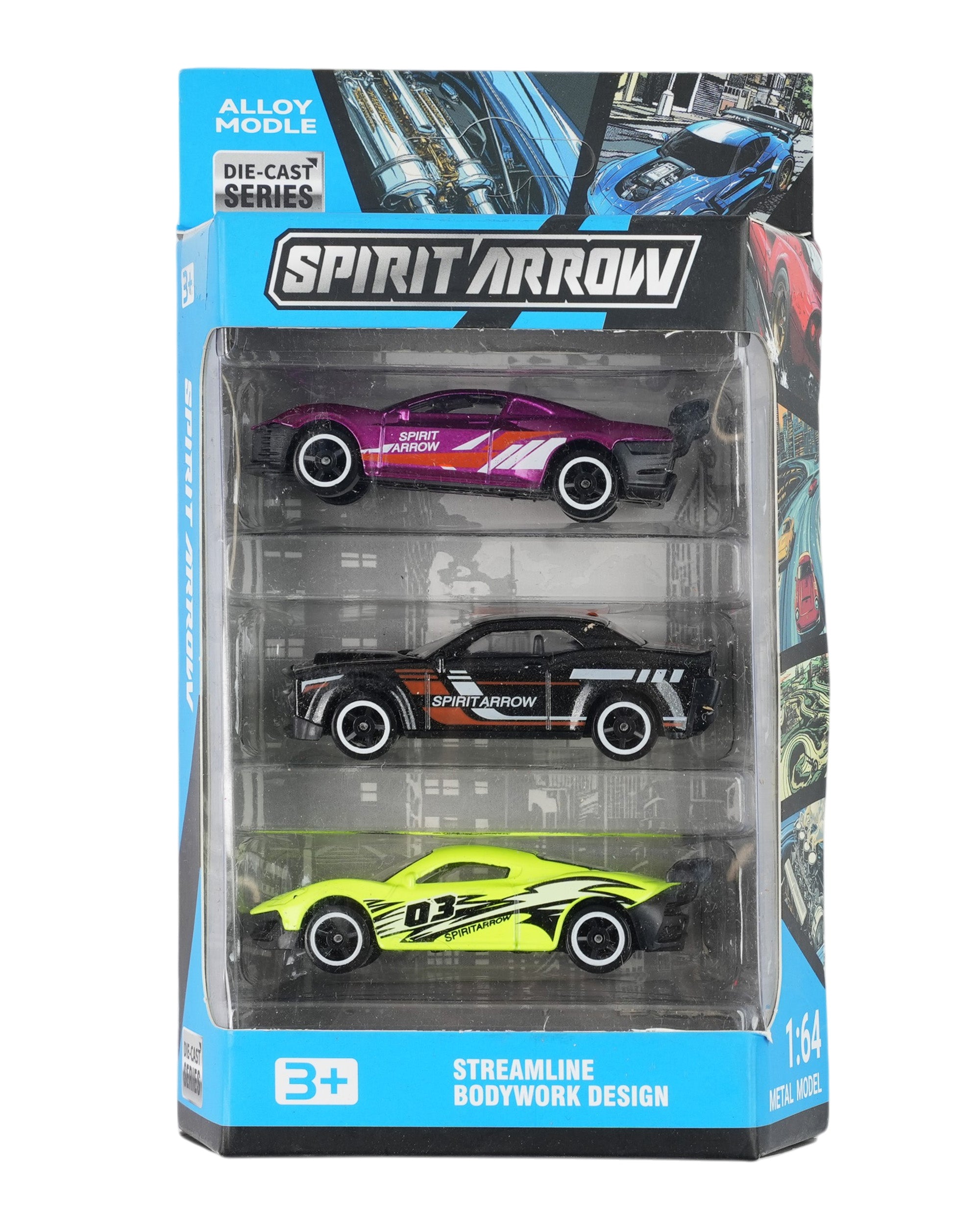 Die Cast Car- 3 Pcs