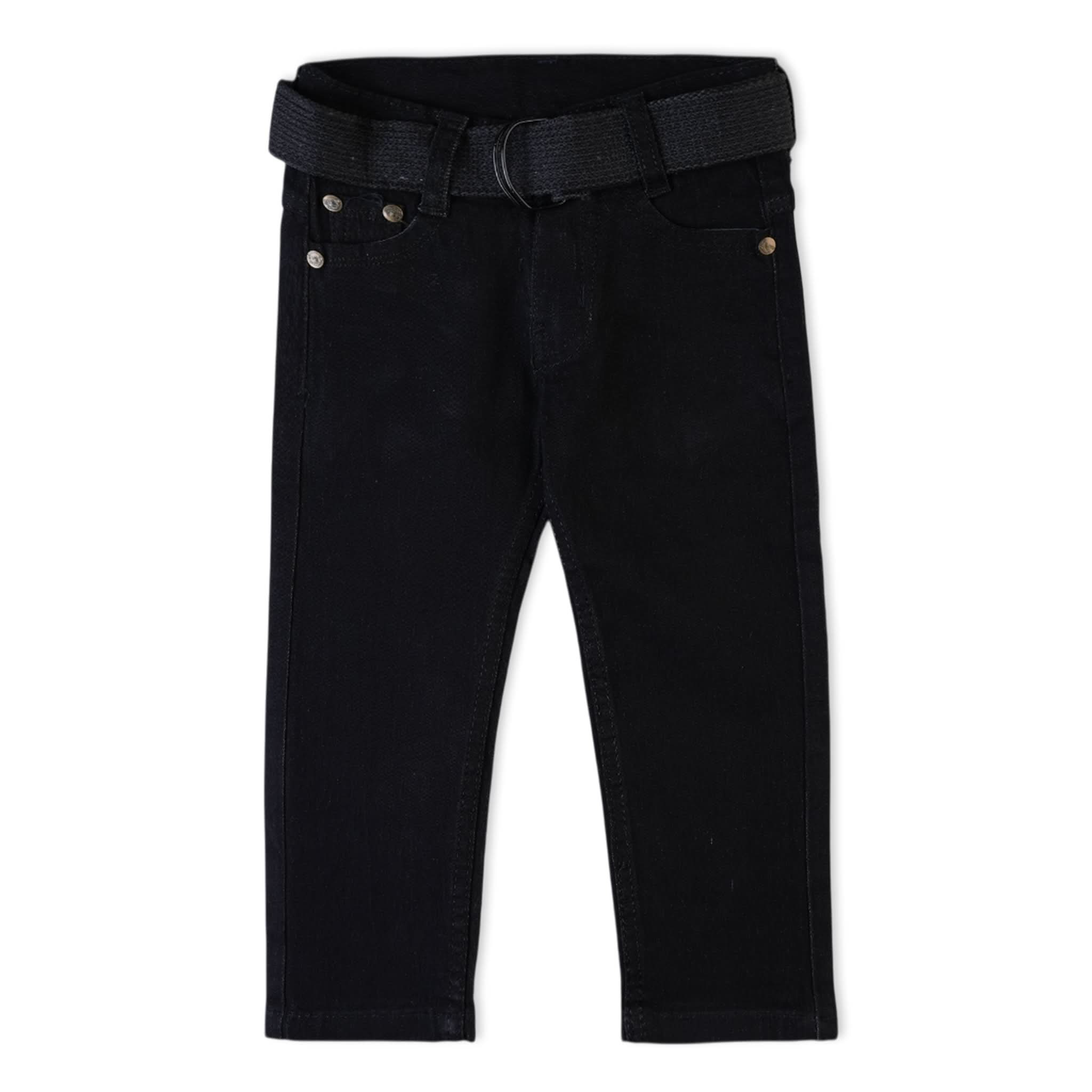 Boy’s Denim Pant – Classic Fit Jeans for Casual & Daily Wear - Black, Boys Denim Pants, Chase Value, Chase Value