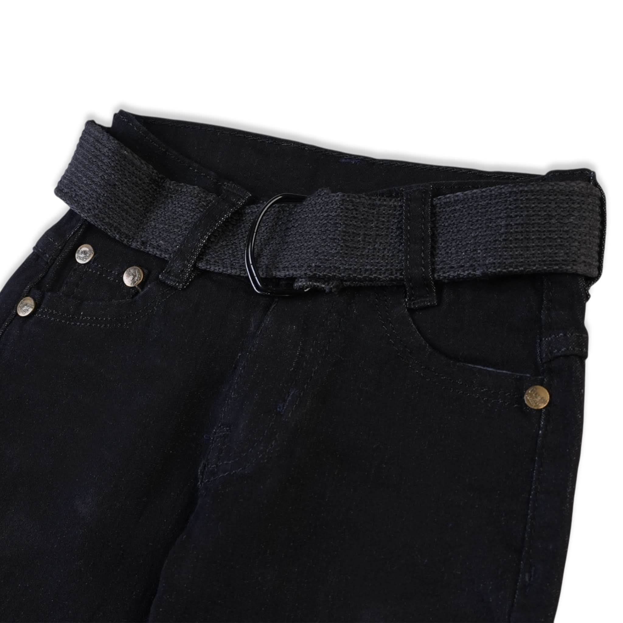 Boy’s Denim Pant – Classic Fit Jeans for Casual & Daily Wear - Black, Boys Denim Pants, Chase Value, Chase Value