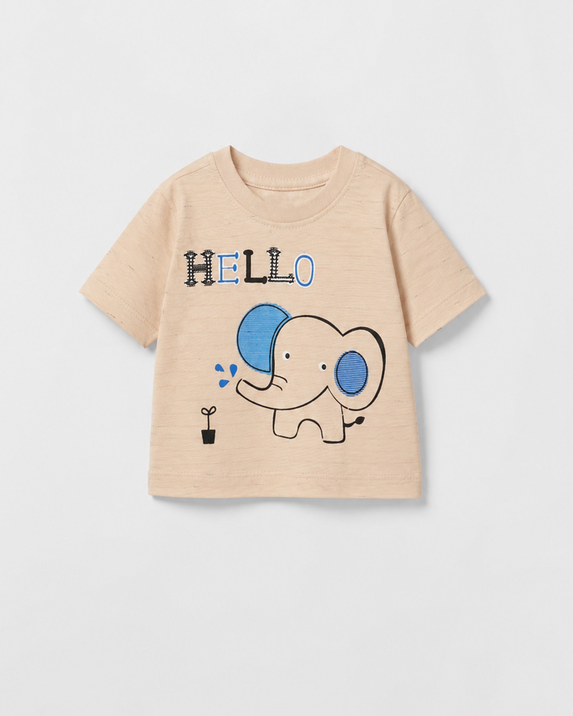 Valuables Newborn Boys Half Sleeves T-shirt