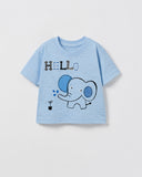 Valuables Newborn Boys Half Sleeves T-shirt