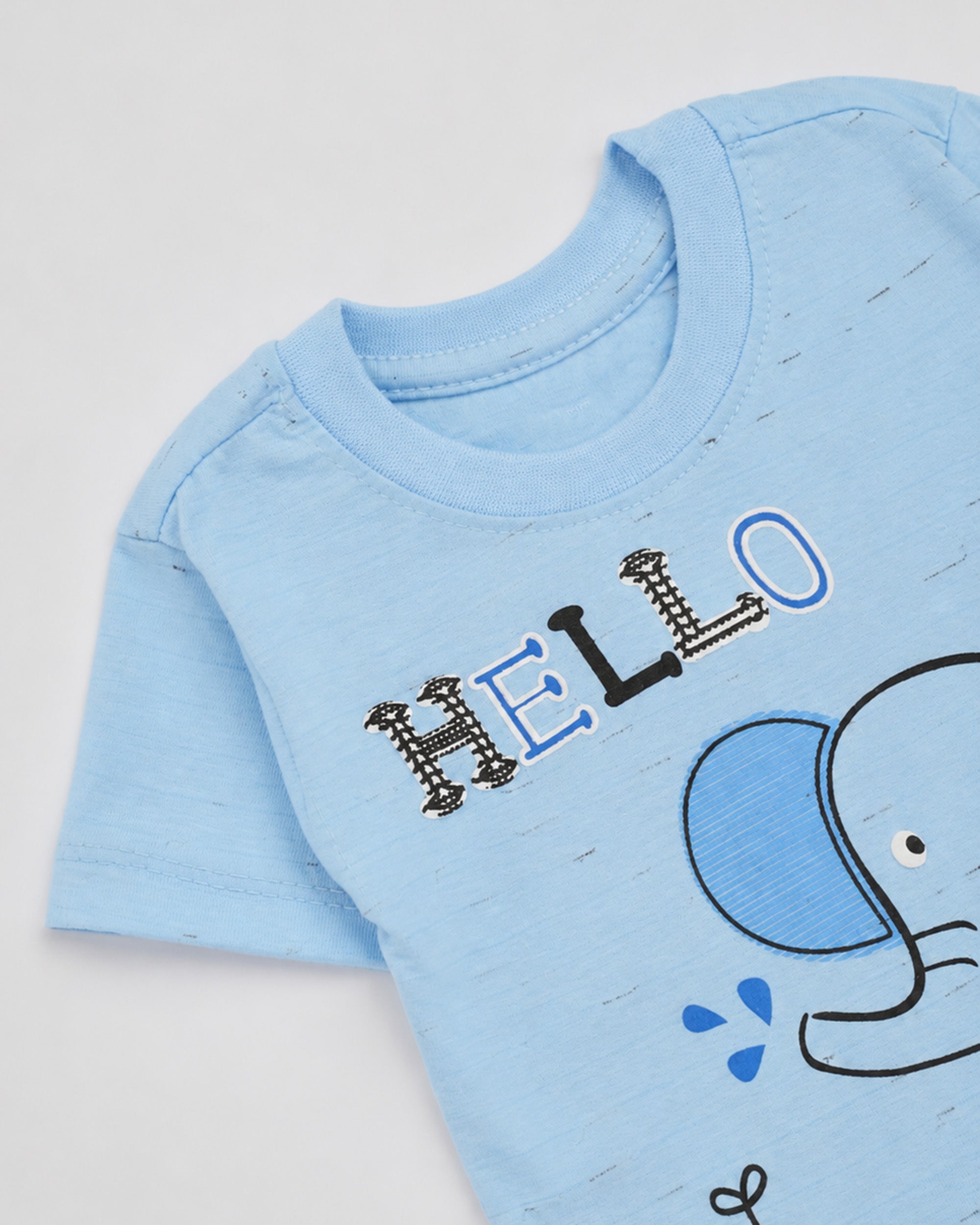 Valuables Newborn Boys Half Sleeves T-shirt
