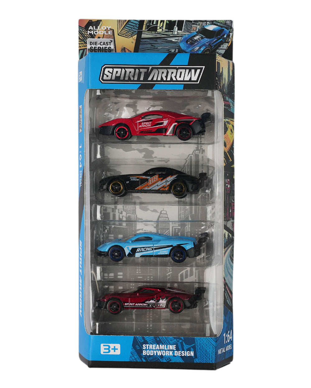 Die Cast Car- 4 Pcs