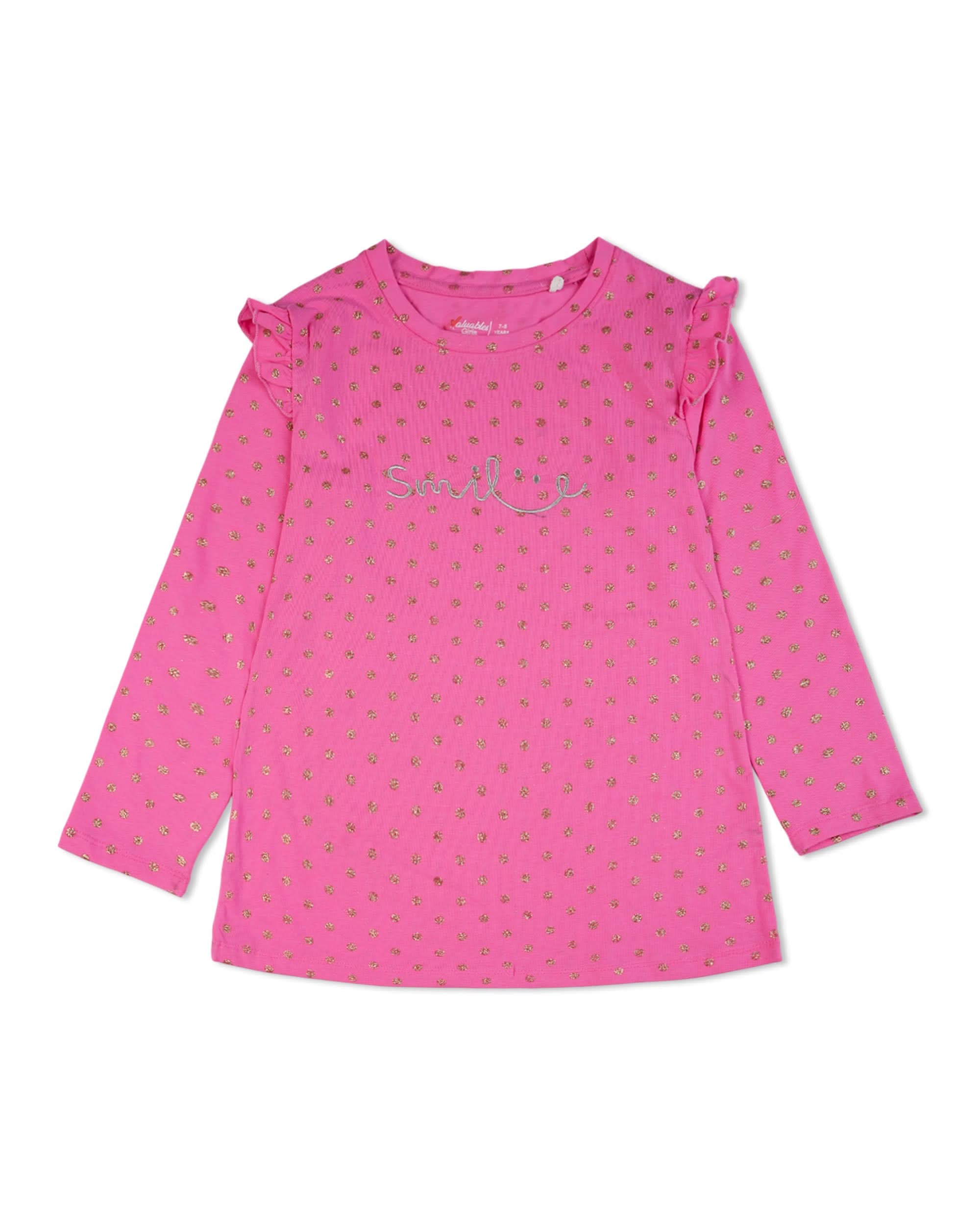 Valuables Girl's Full Sleeves T-Shirt, Girls T-Shirts, Chase Value, Chase Value
