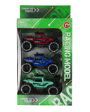 Friction Off-Road Jeep with Light and Music 3 Pcs