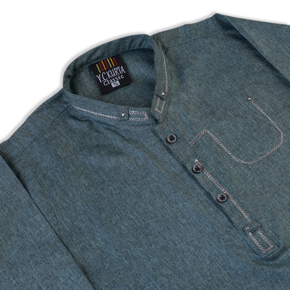 Boys Shalwar Kameez – Traditional 2-Piece Suit for Daily & Festive Wear

 - Steel Green, Boys Shalwar Kameez, Chase Value, Chase Value