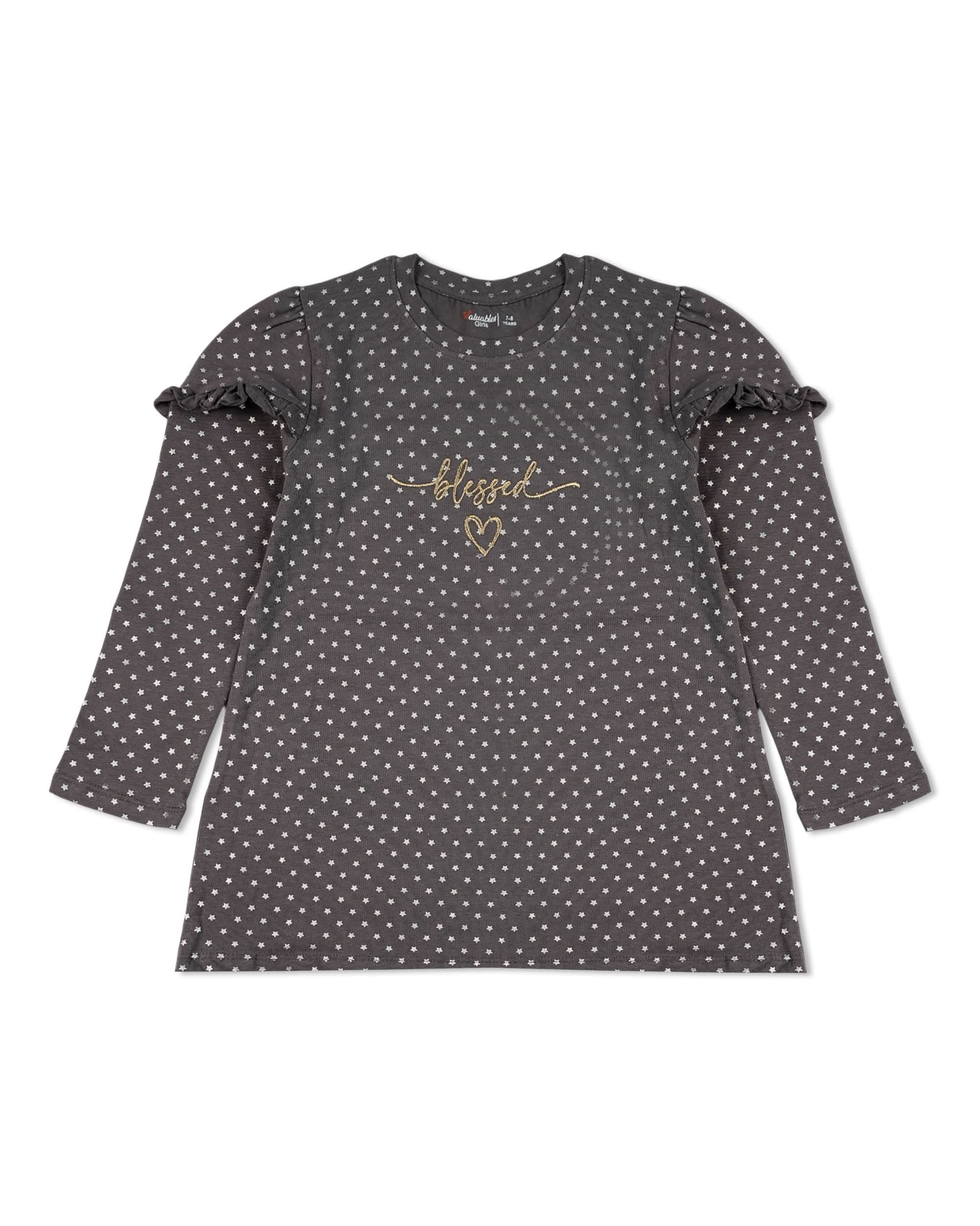 Valuables Girl's Full Sleeves T-Shirt, Girls T-Shirts, Chase Value, Chase Value