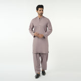 Men's Slim Fit Kurta Shalwar - Light Brown, Men's Shalwar Kameez, Chase Value, Chase Value