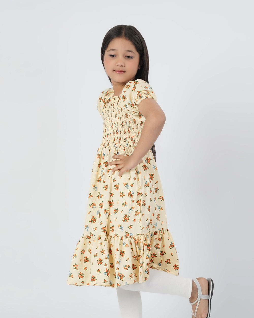 Eminent Girls Woven Frock - Fawn, Girls Frocks, Eminent, Chase Value