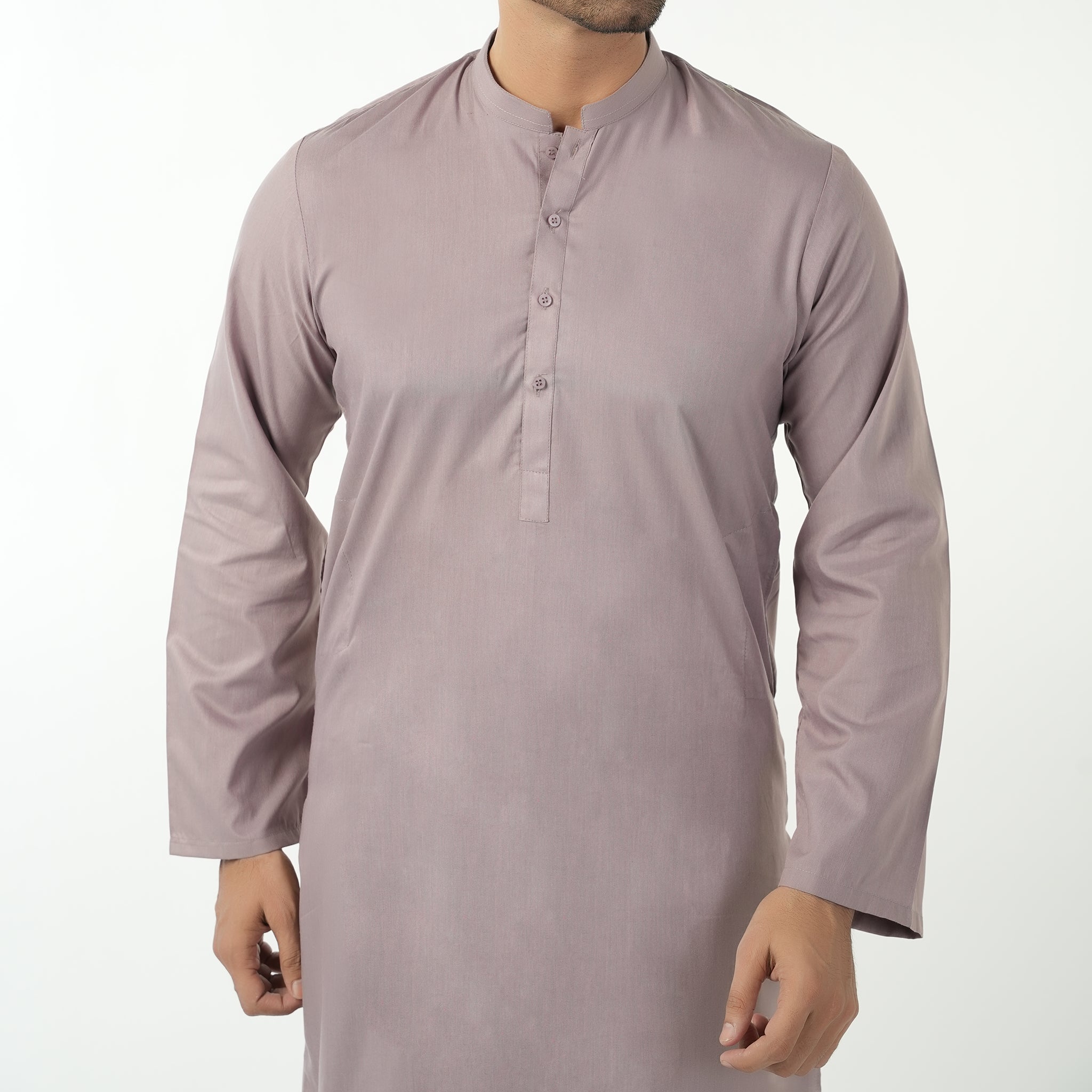 Men's Slim Fit Kurta Shalwar - Light Brown, Men's Shalwar Kameez, Chase Value, Chase Value